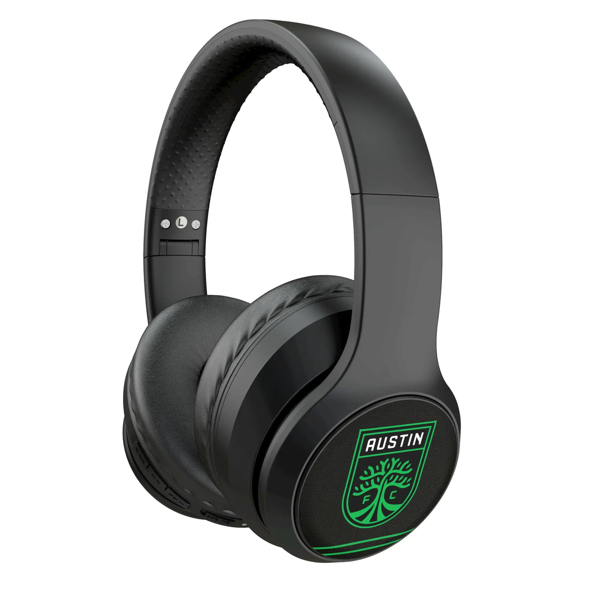 Austin FC Stripe Wireless Over-Ear Headphones With Case