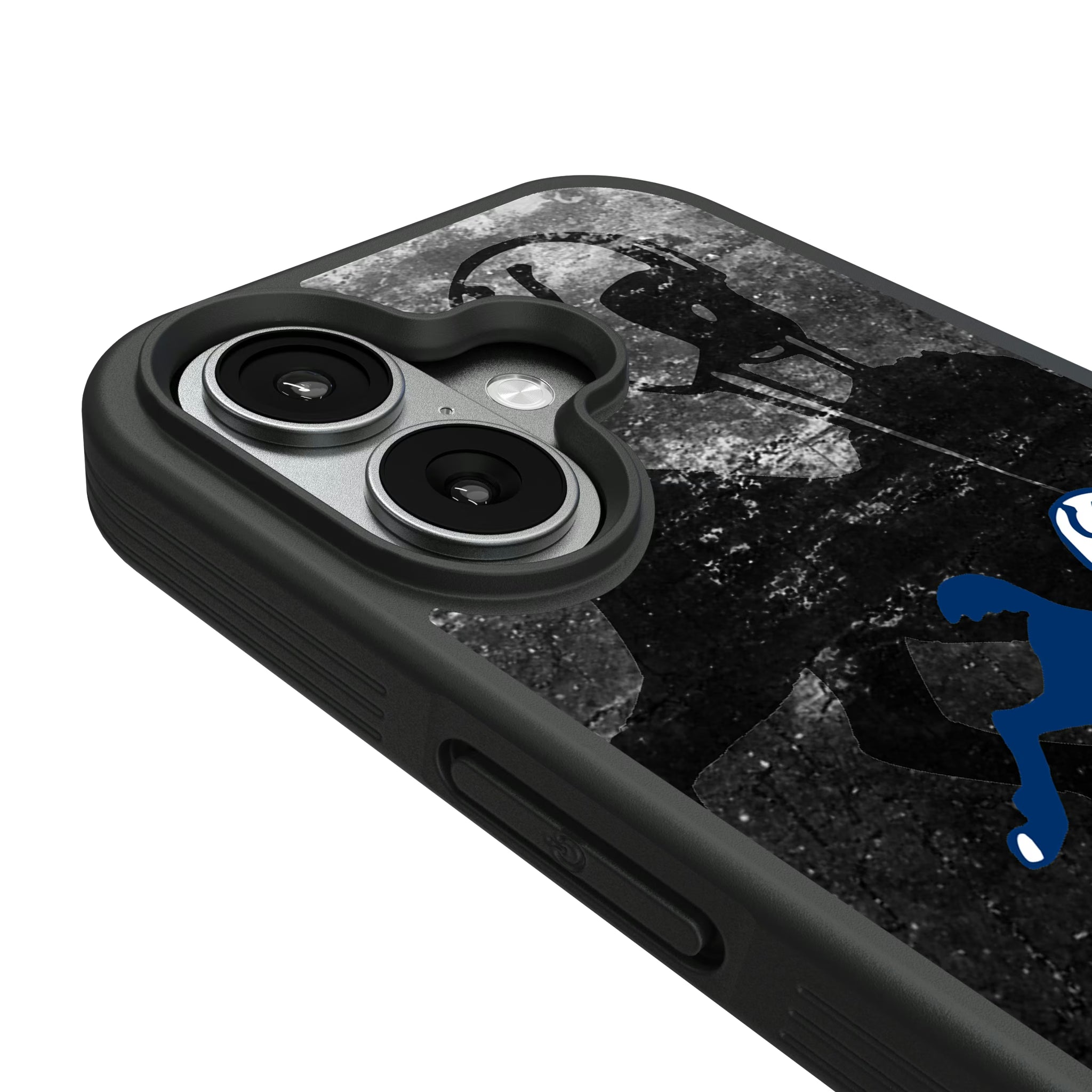 Baltimore Colts 1946 Historic Collection Legendary iPhone Bump Phone Case for Apple iPhone - Detail#Device_iPhone 17