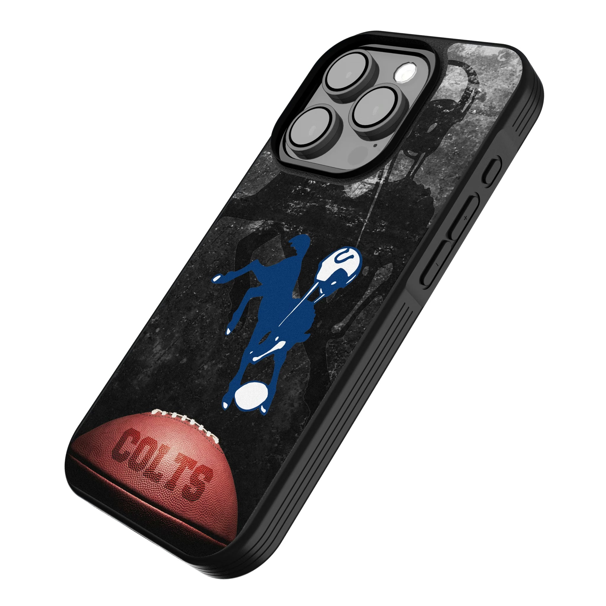 Baltimore Colts 1946 Historic Collection Legendary iPhone Bump Phone Case for Apple iPhone - Isometric View