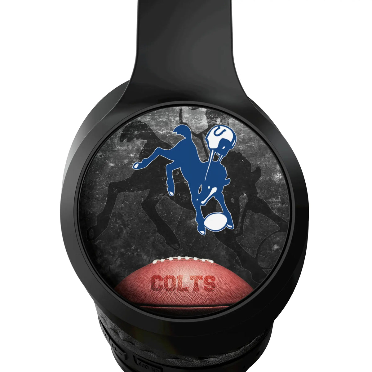 Baltimore Colts 1946 Historic Collection Legendary Wireless Over-Ear Headphones With Case - Detail