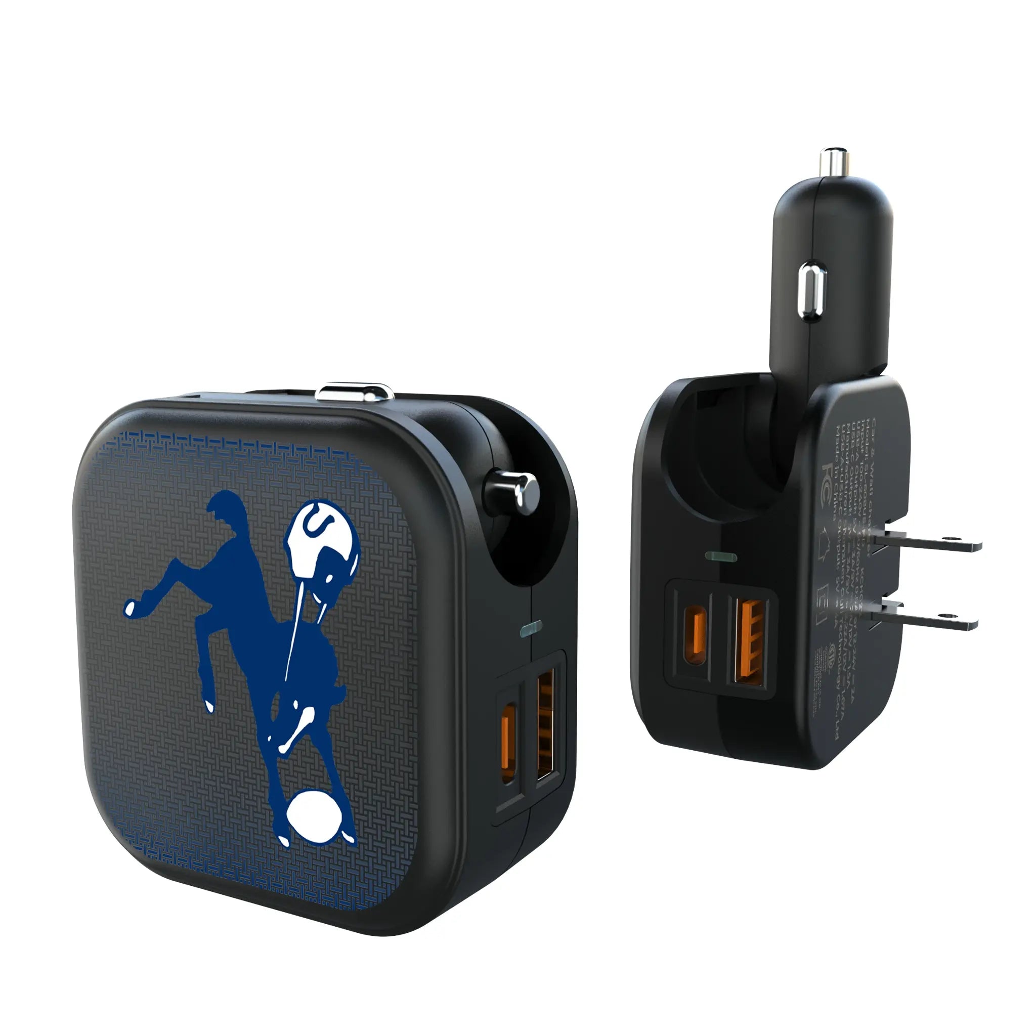 Baltimore Colts 1946 Historic Collection Linen 2 in 1 USB A/C Charger