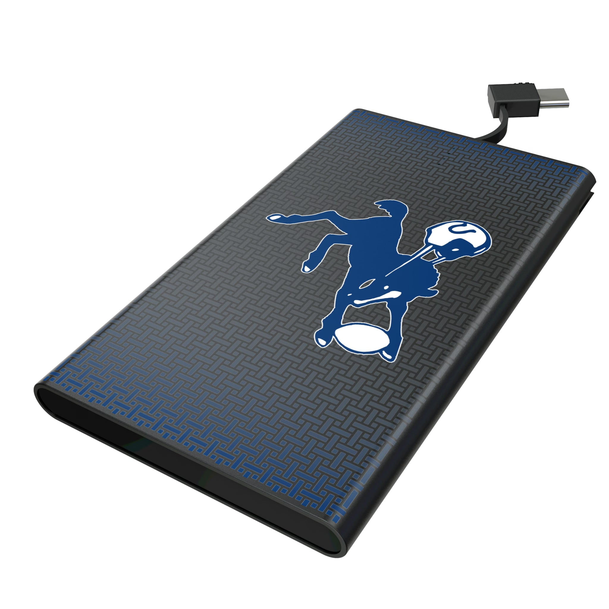 Baltimore Colts 1946 Historic Collection Linen 5000mAh Flat Powerbank