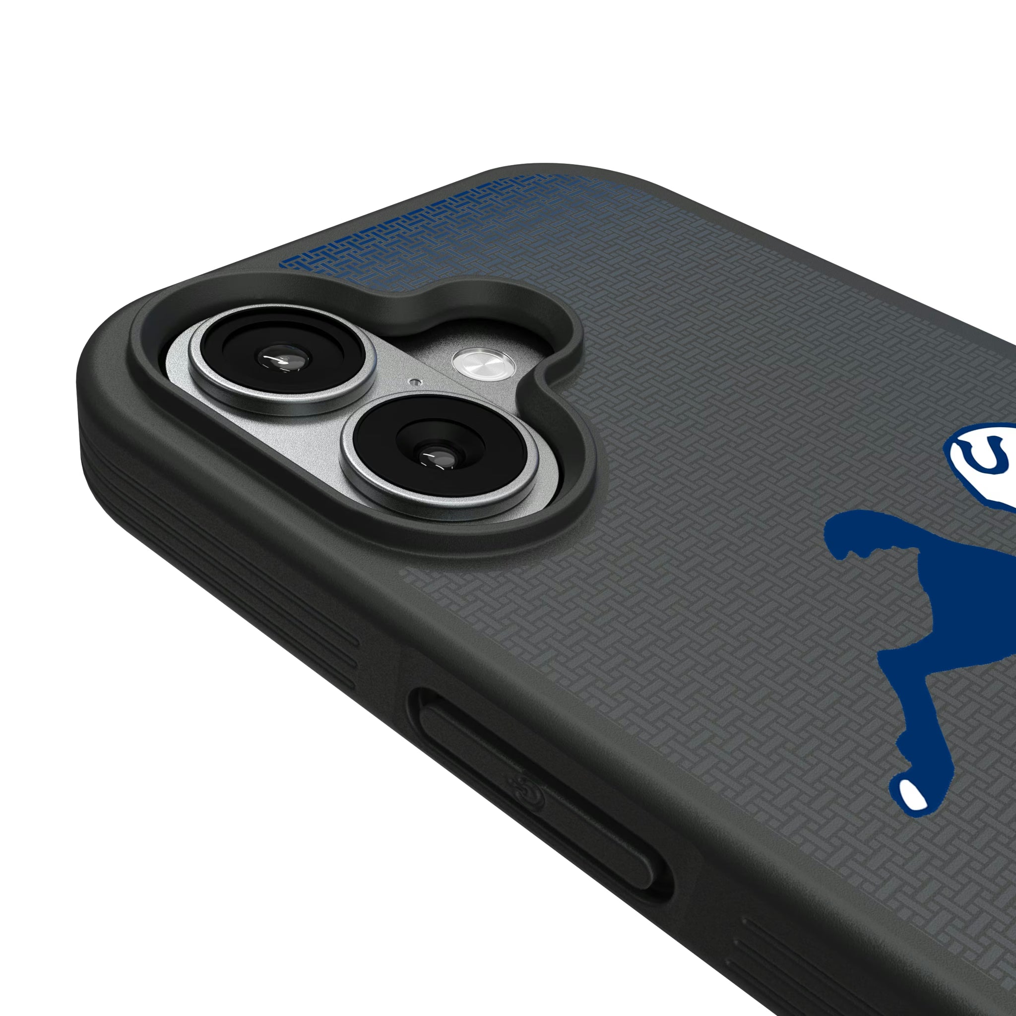 Baltimore Colts 1946 Historic Collection Linen iPhone Bump Phone Case for Apple iPhone - Detail#Device_iPhone 17