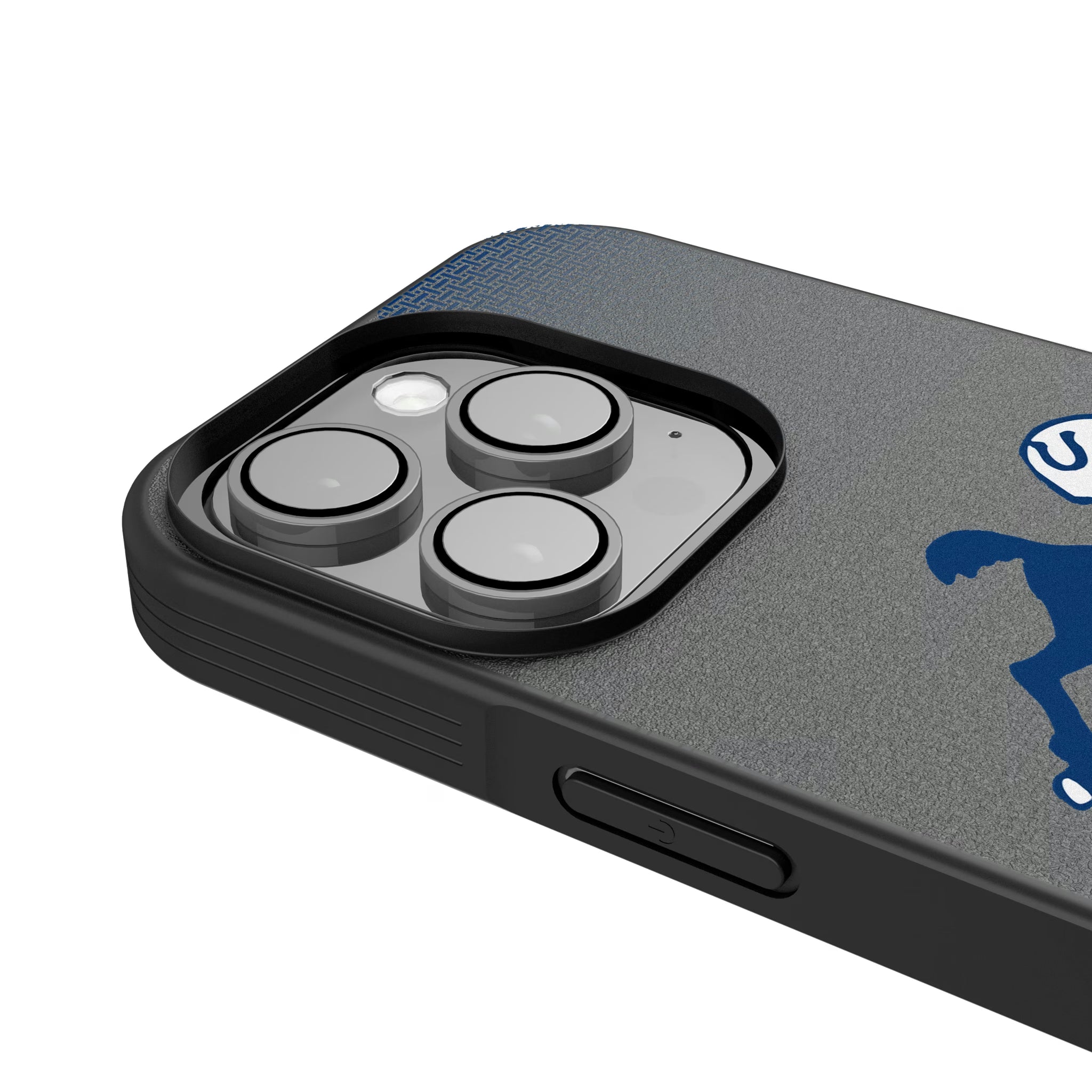 Baltimore Colts 1946 Historic Collection Linen iPhone Bump Phone Case for Apple iPhone - Detail