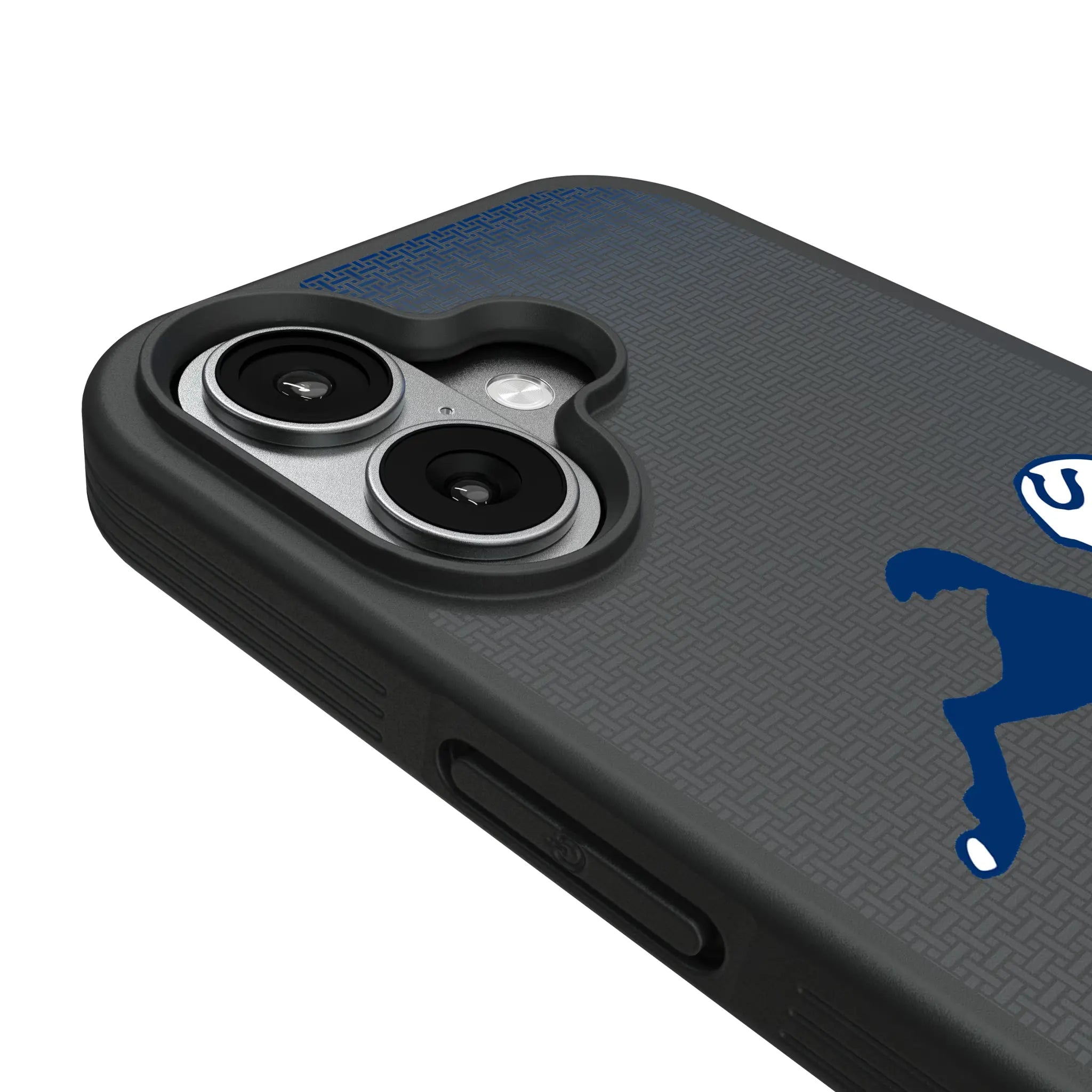 Baltimore Colts 1946 Historic Collection Linen iPhone Bump Phone Case for Apple iPhone - Detail#Device_iPhone 17