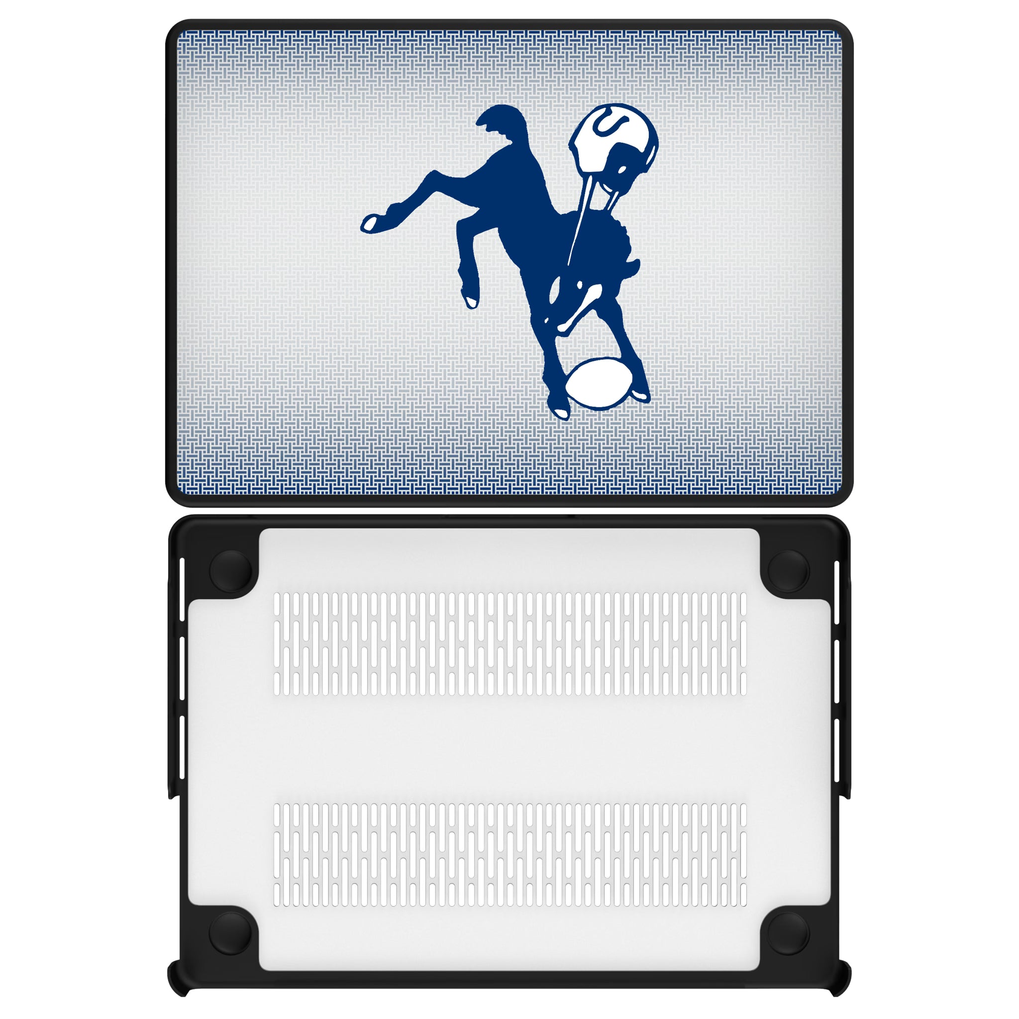 Baltimore Colts 1946 Historic Collection Linen MacBook Laptop Case for Apple MacBook#Device_MacBook Pro (14-inch, 2021) / MacBook Pro (14-inch, 2023) / MacBook Pro (14-inch, 2024)