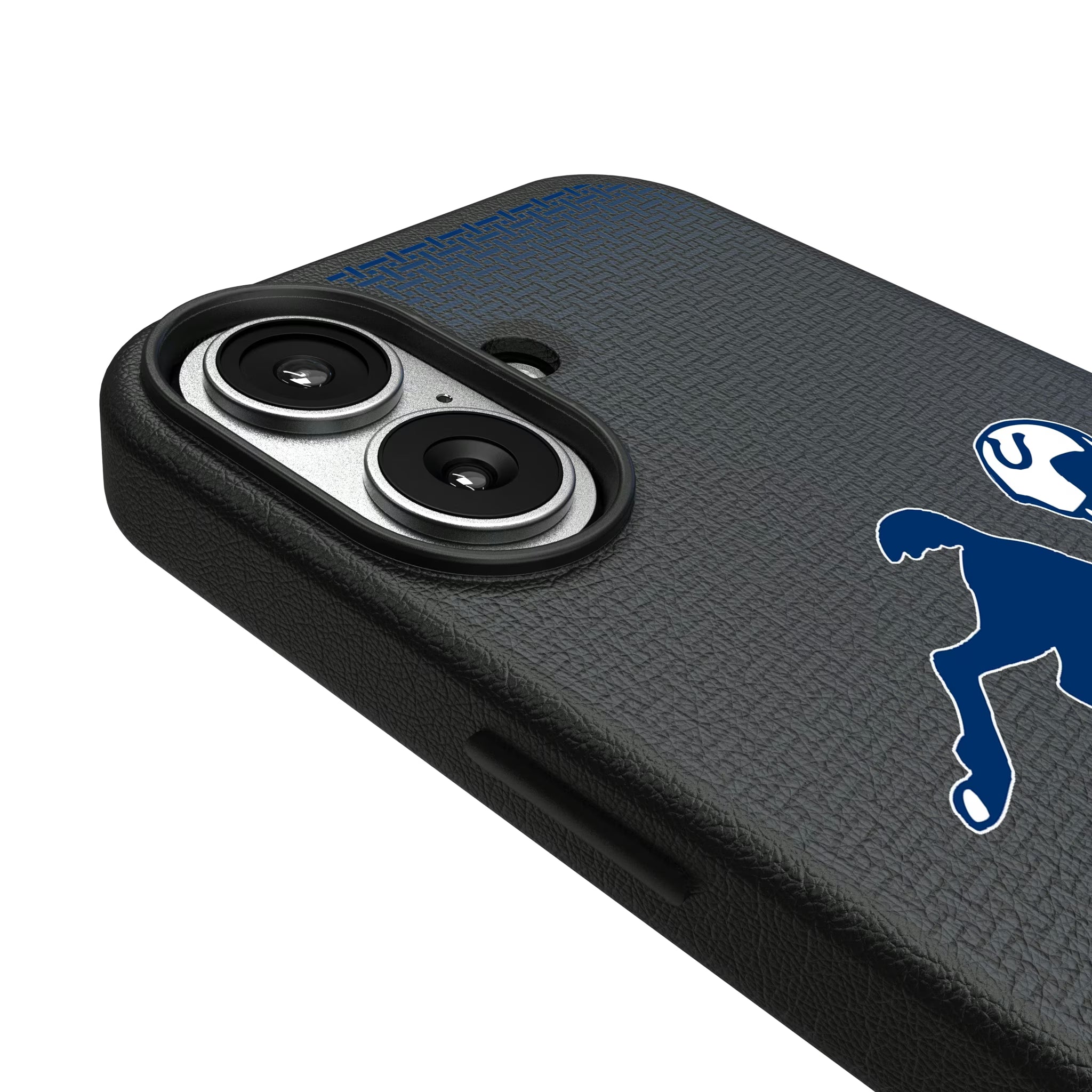 Baltimore Colts 1946 Historic Collection Linen iPhone MagSafe Compatible Phone Case for Apple iPhone - Detail#Device_iPhone 17
