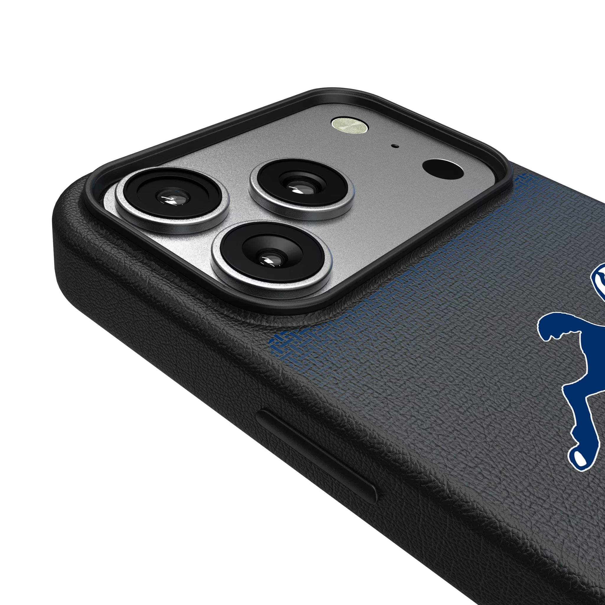 Baltimore Colts 1946 Historic Collection Linen iPhone MagSafe Compatible Phone Case for Apple iPhone - Detail#Device_iPhone 17 Pro