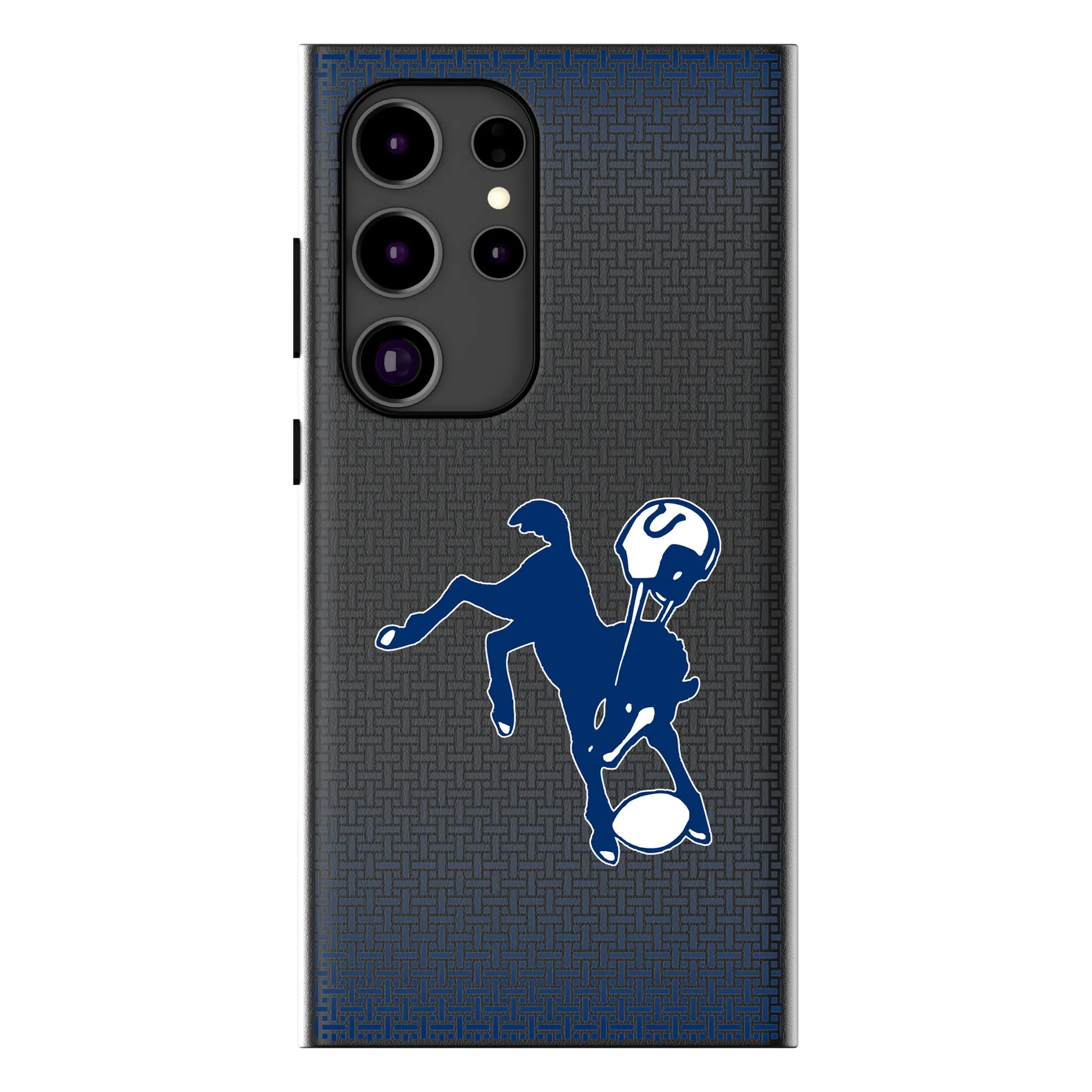 Baltimore Colts 1946 Historic Collection Linen Galaxy MagSafe Compatible Phone Case for Samsung Galaxy