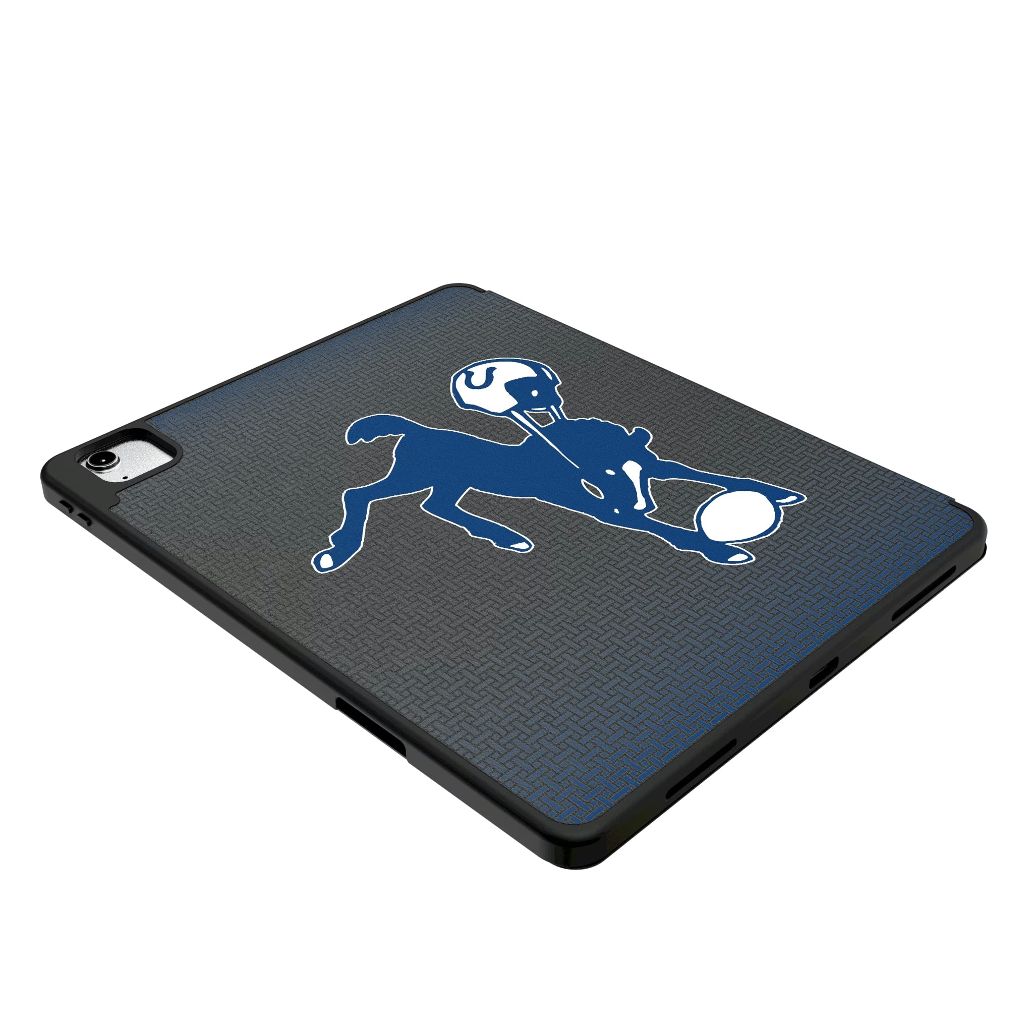 Baltimore Colts 1946 Historic Collection Linen iPad Tablet Case for Apple iPad - Isometric View