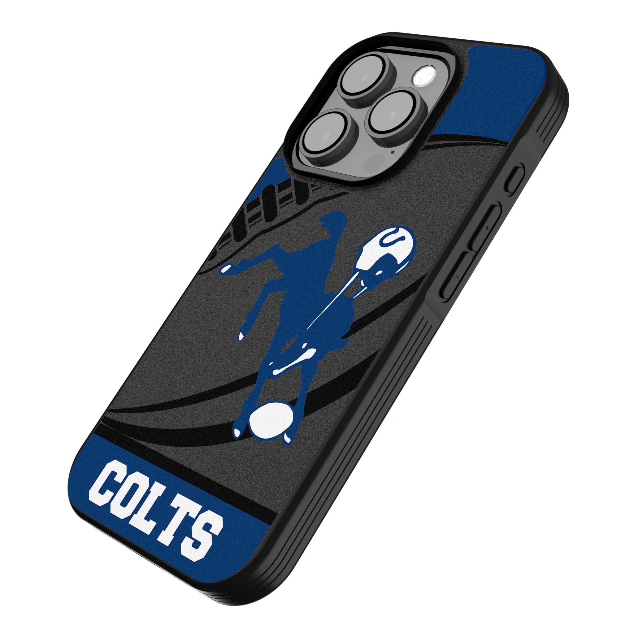 Baltimore Colts 1946 Historic Collection Passtime iPhone Bump Phone Case for Apple iPhone - Isometric View