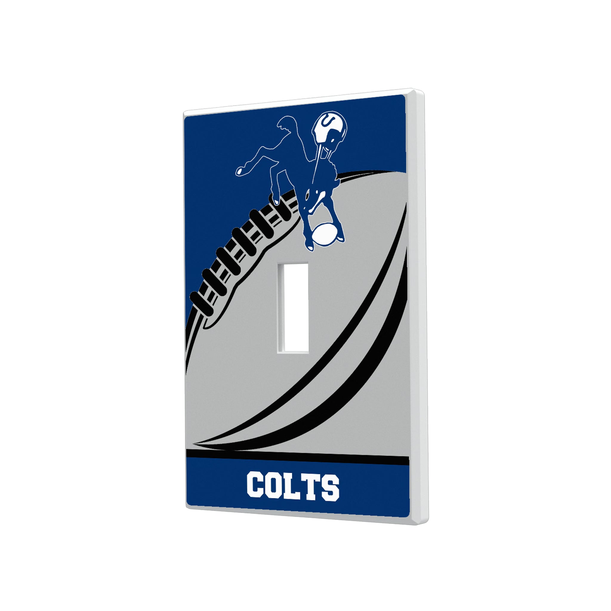 Baltimore Colts 1946 Historic Collection Passtime Hidden-Screw Light Switch Plate#Style_Single Toggle