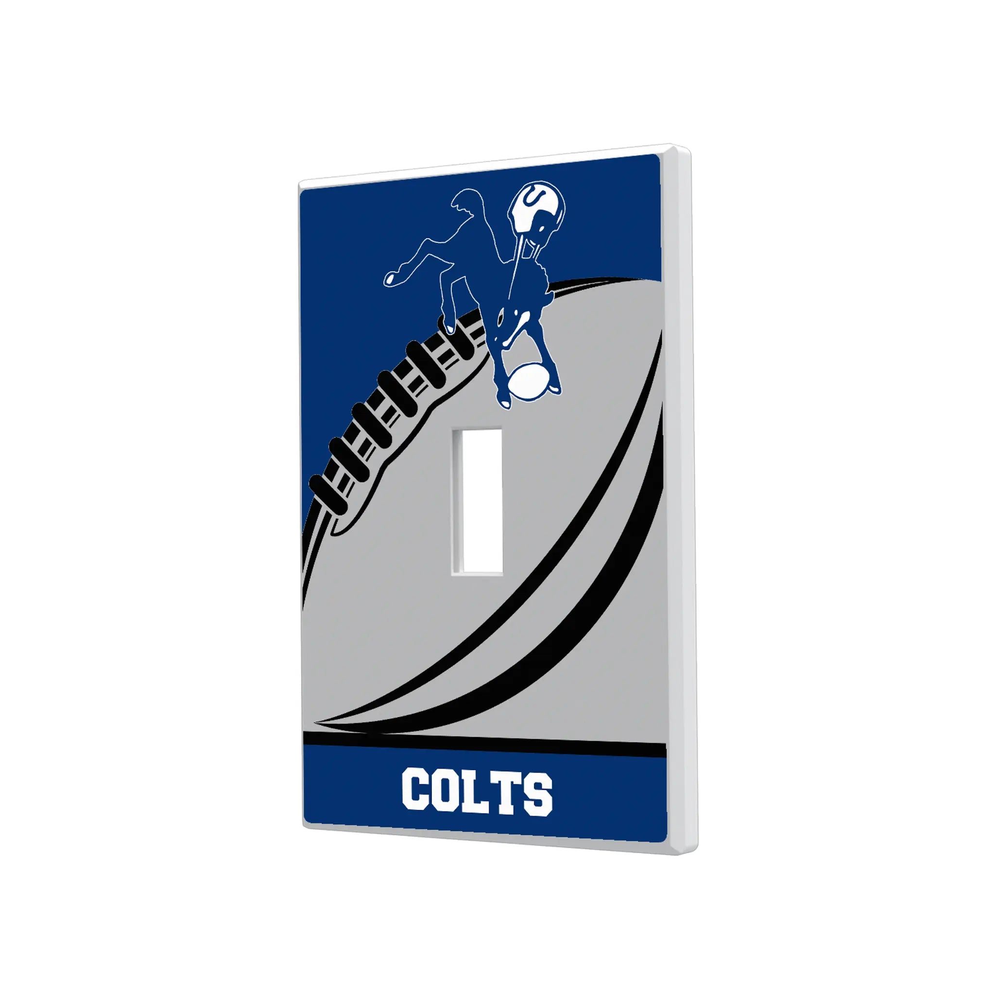 Baltimore Colts 1946 Historic Collection Passtime Hidden-Screw Light Switch Plate#Style_Single Toggle