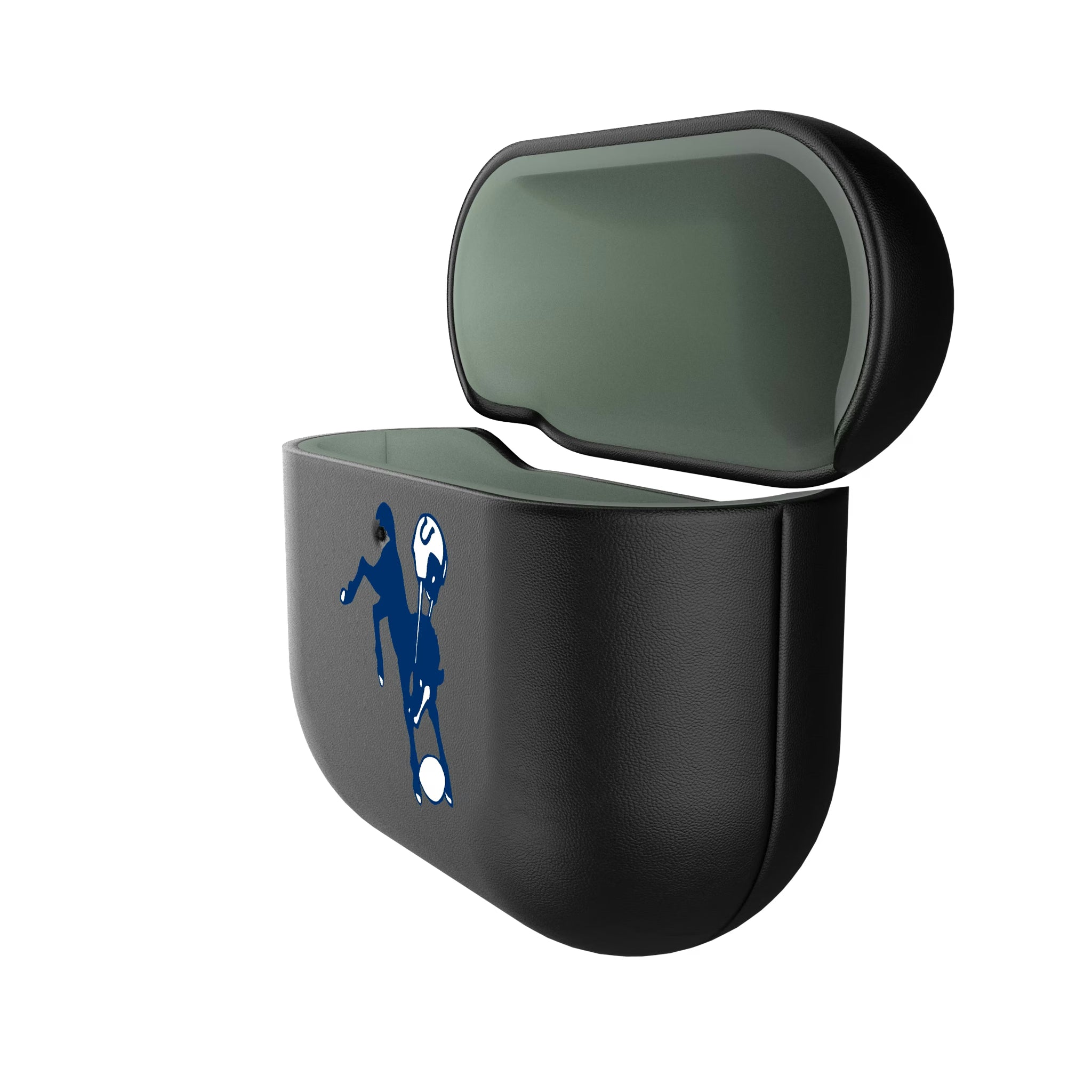 Baltimore Colts 1946 Historic Collection Personalized Insignia AirPods AirPod Case Cover - Isometric View#Device_AirPods 4