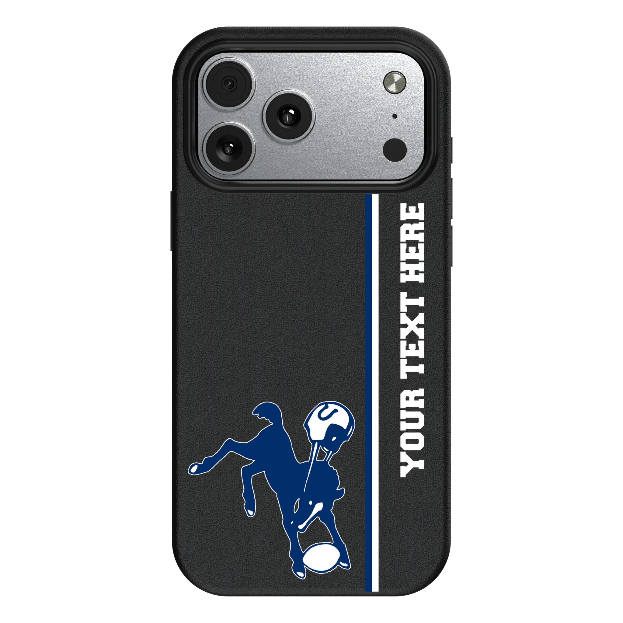 Baltimore Colts 1946 Historic Collection Personalized Sidebard iPhone MagSafe Compatible Phone Case for Apple iPhone#Device_iPhone 17 Pro Max