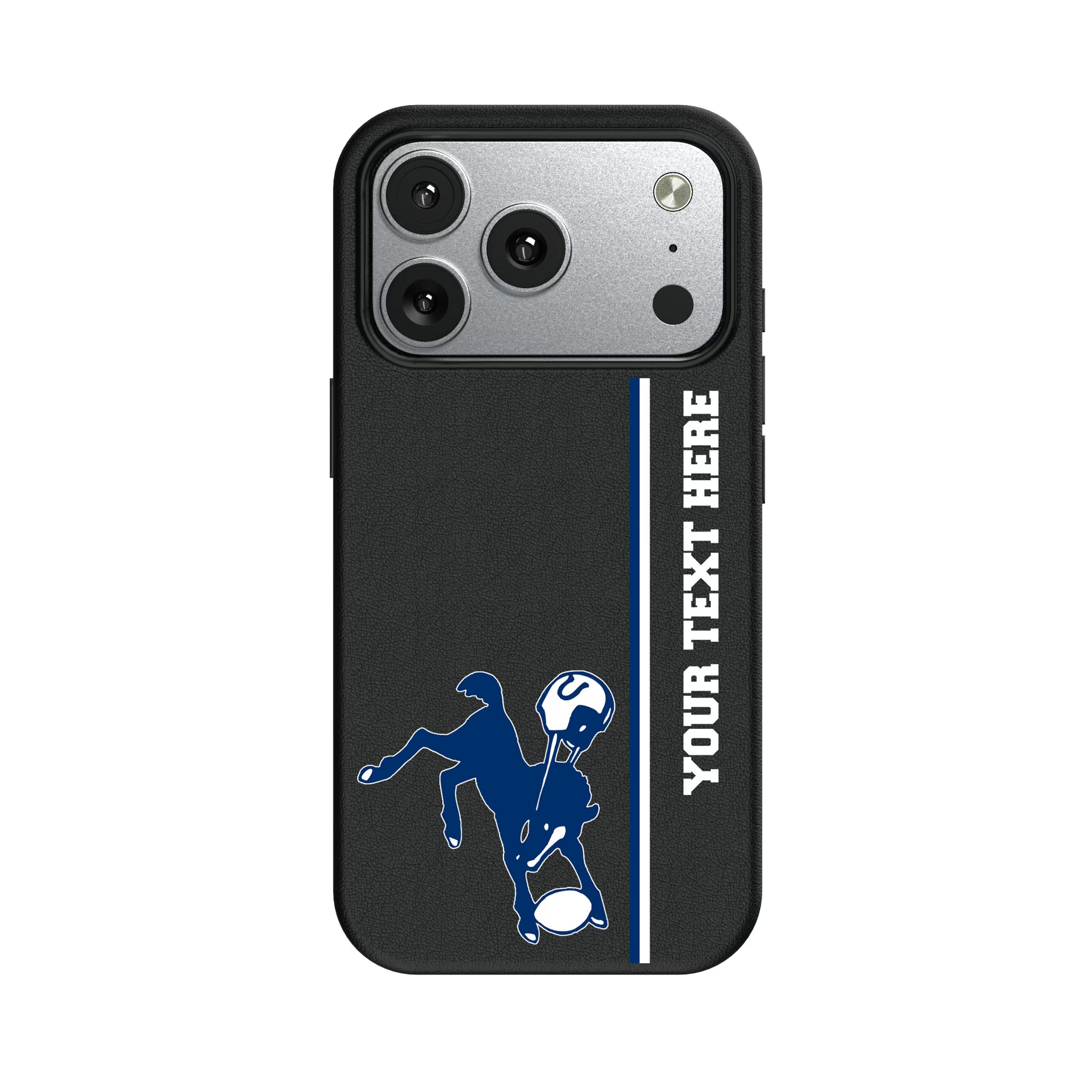 Baltimore Colts 1946 Historic Collection Personalized Sidebard iPhone MagSafe Compatible Phone Case for Apple iPhone#Device_iPhone 17 Pro