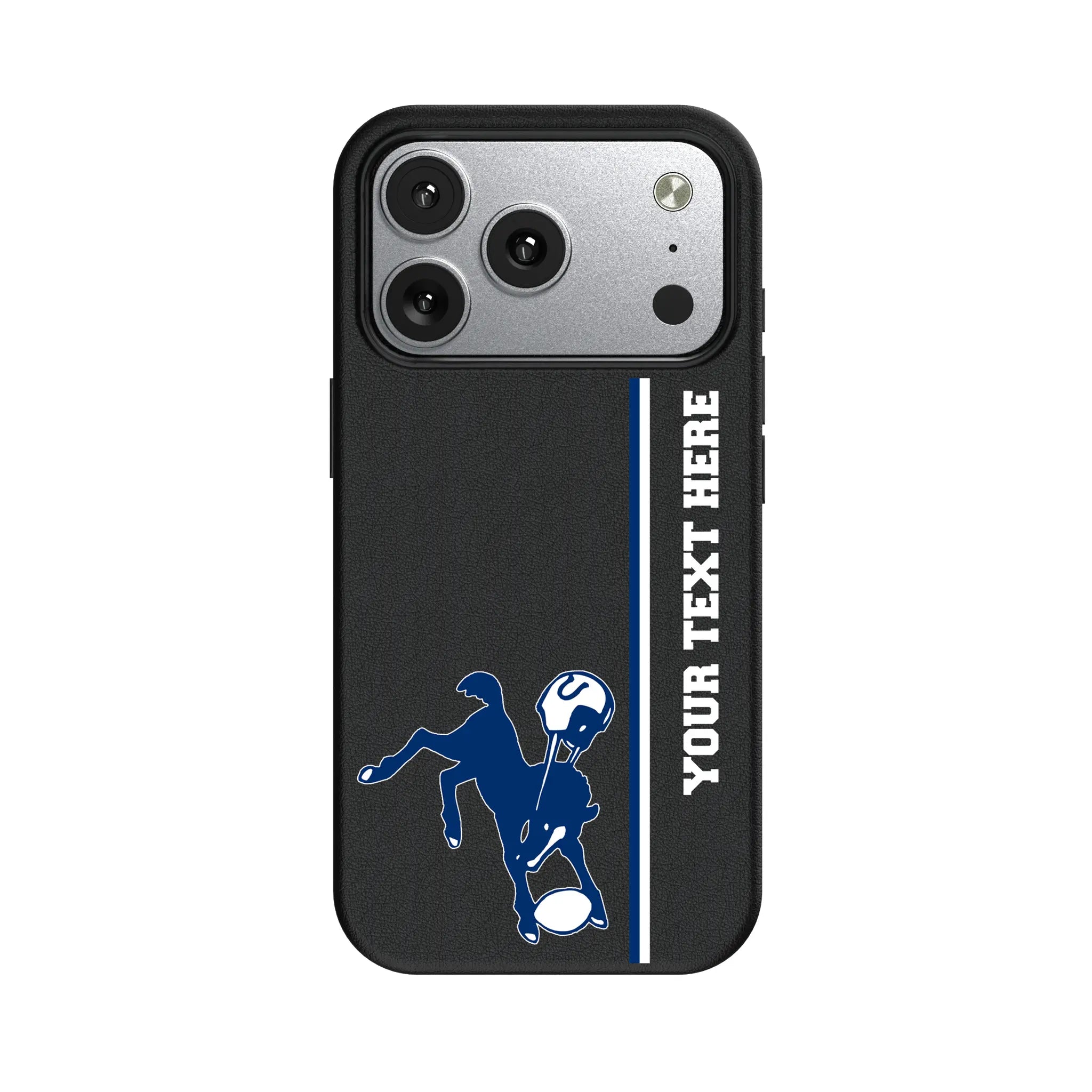 Baltimore Colts 1946 Historic Collection Personalized Sidebard iPhone MagSafe Compatible Phone Case for Apple iPhone#Device_iPhone 17 Pro