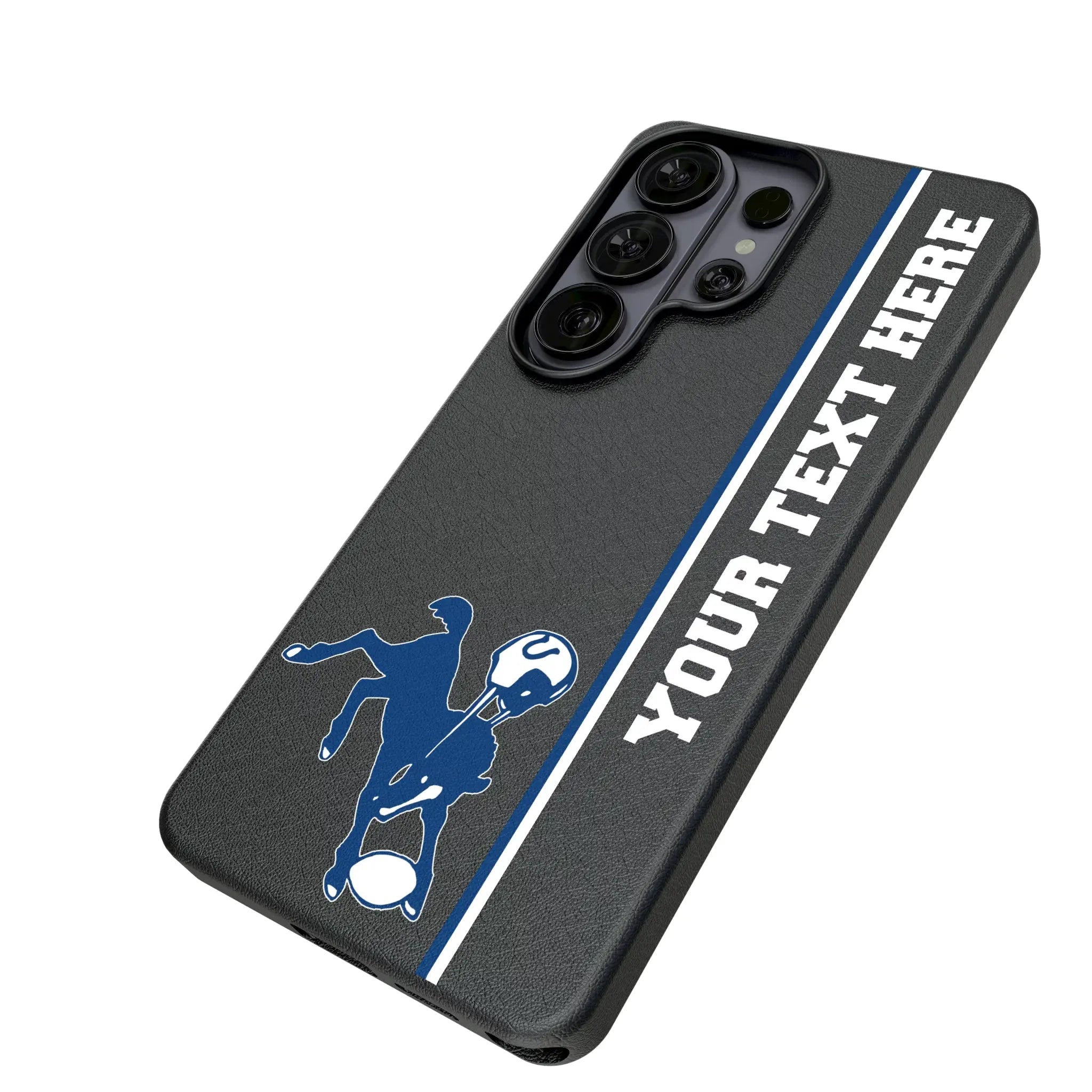 Baltimore Colts 1946 Historic Collection Personalized Sidebard Galaxy MagSafe Compatible Phone Case for Samsung Galaxy - Isometric View#Device_Galaxy S26 Ultra
