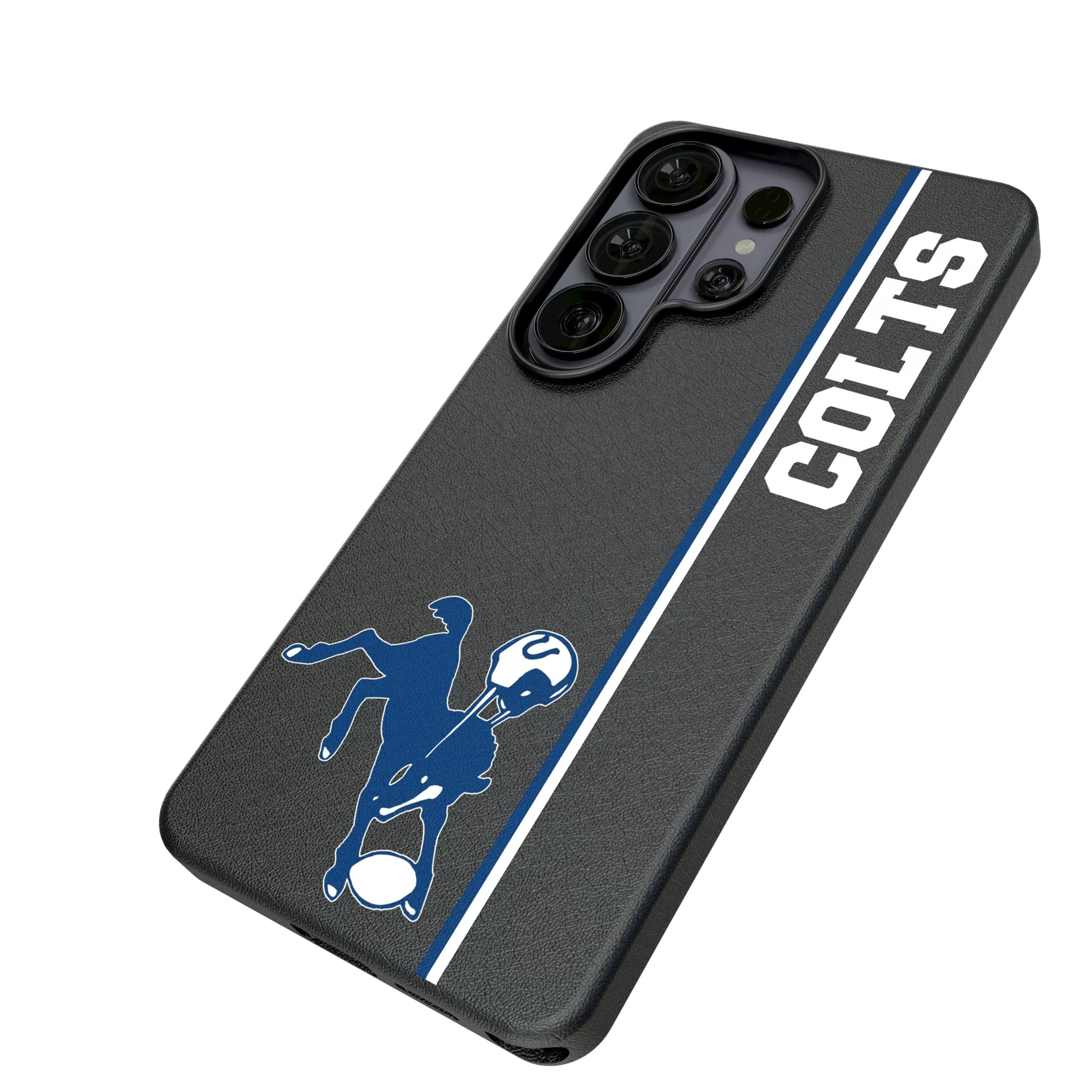 Baltimore Colts 1946 Historic Collection Sidebar Galaxy MagSafe Compatible Phone Case for Samsung Galaxy - Isometric View#Device_Galaxy S26 Ultra