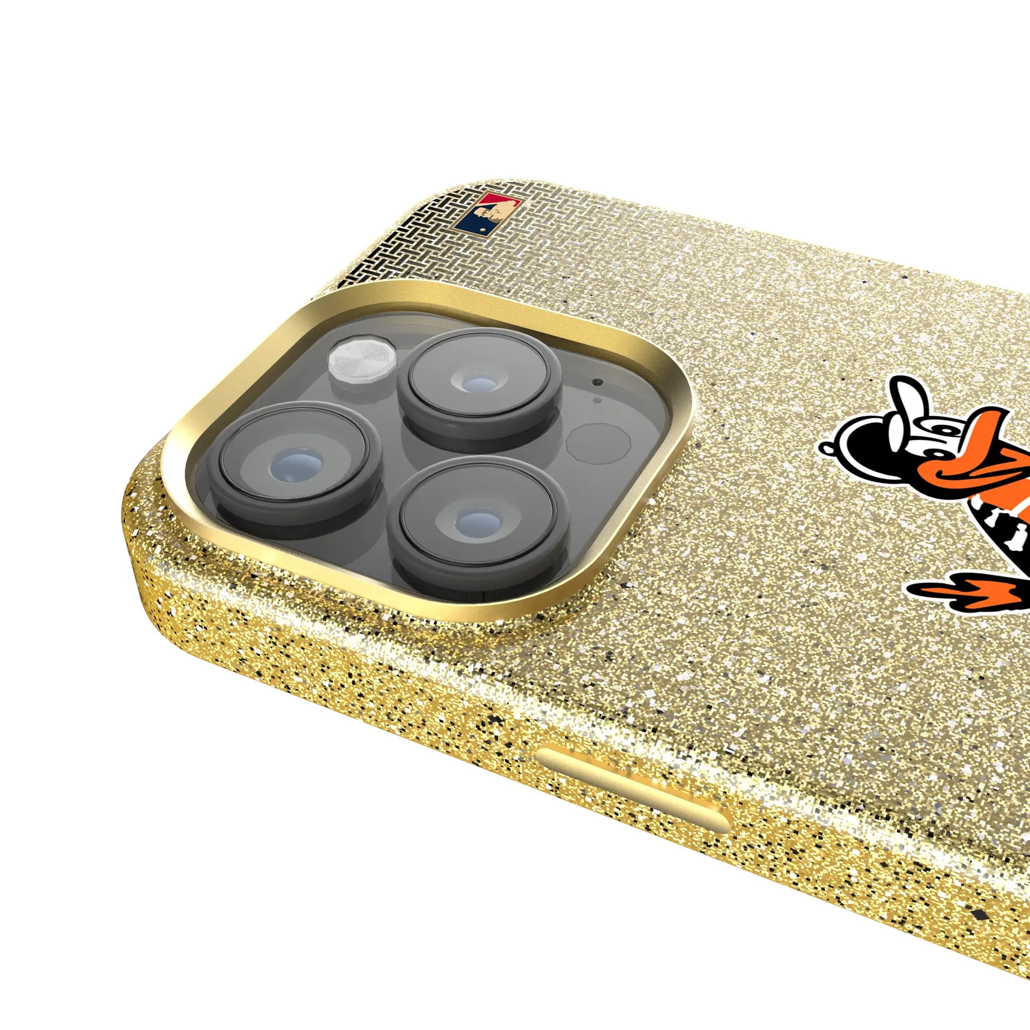 Baltimore Orioles 1954-1963 - Cooperstown Collection Linen iPhone Bling Phone Case for Apple iPhone - Detail