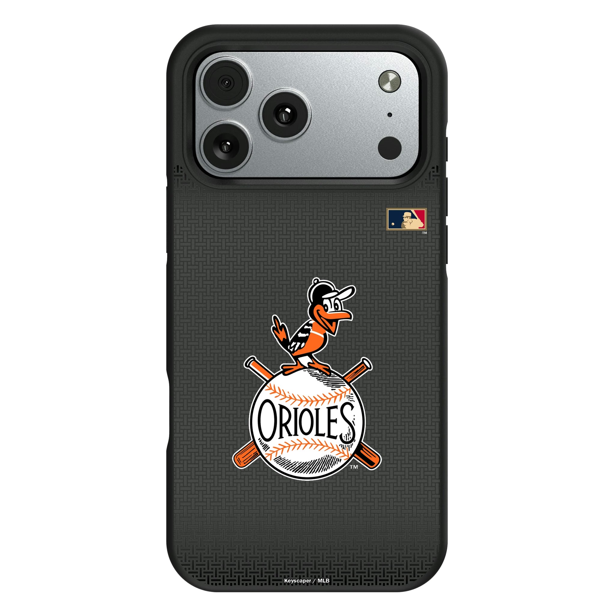 Baltimore Orioles 1954-1963 - Cooperstown Collection Linen iPhone Bump Phone Case for Apple iPhone#Device_iPhone 17 Pro Max