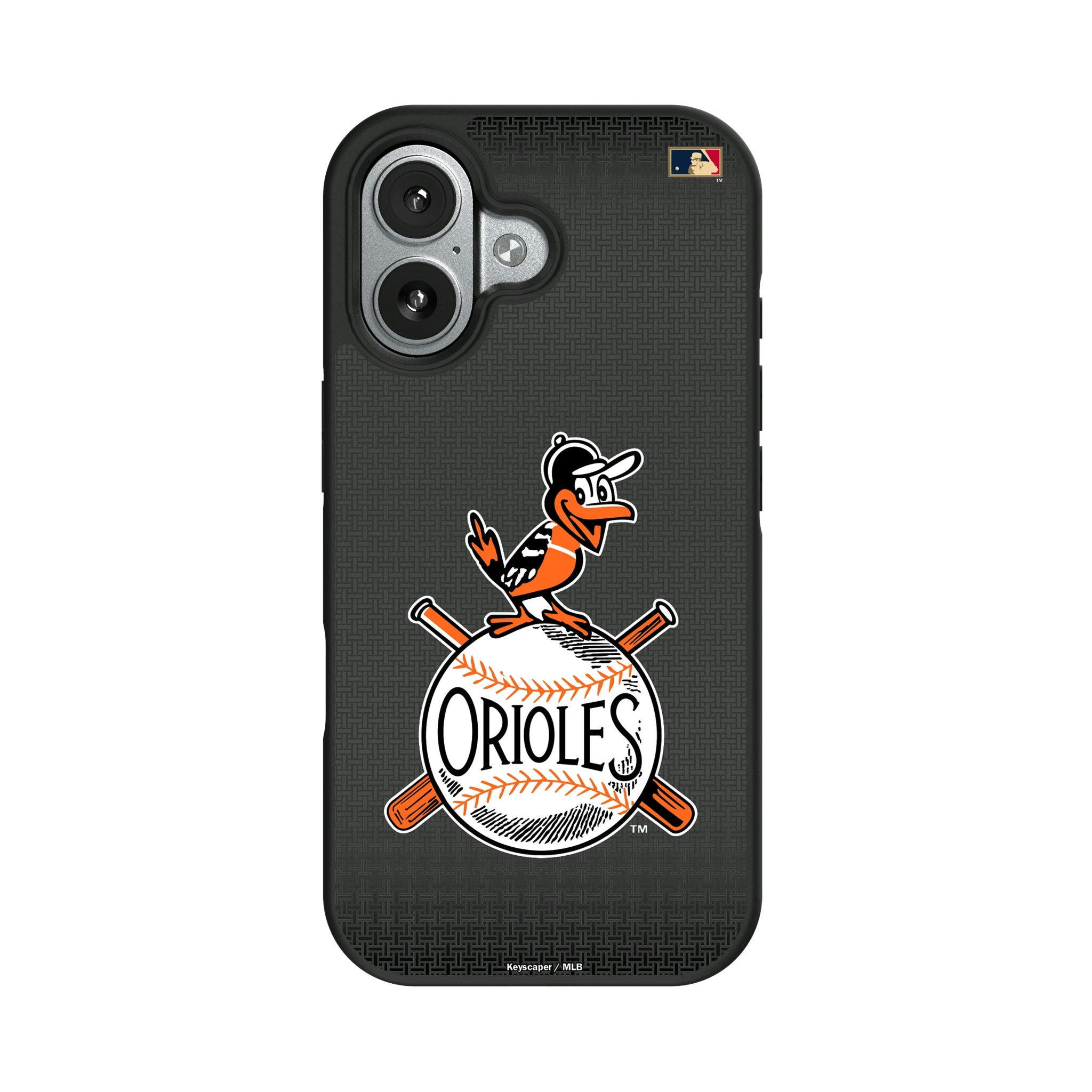Baltimore Orioles 1954-1963 - Cooperstown Collection Linen iPhone Bump Phone Case for Apple iPhone#Device_iPhone 17