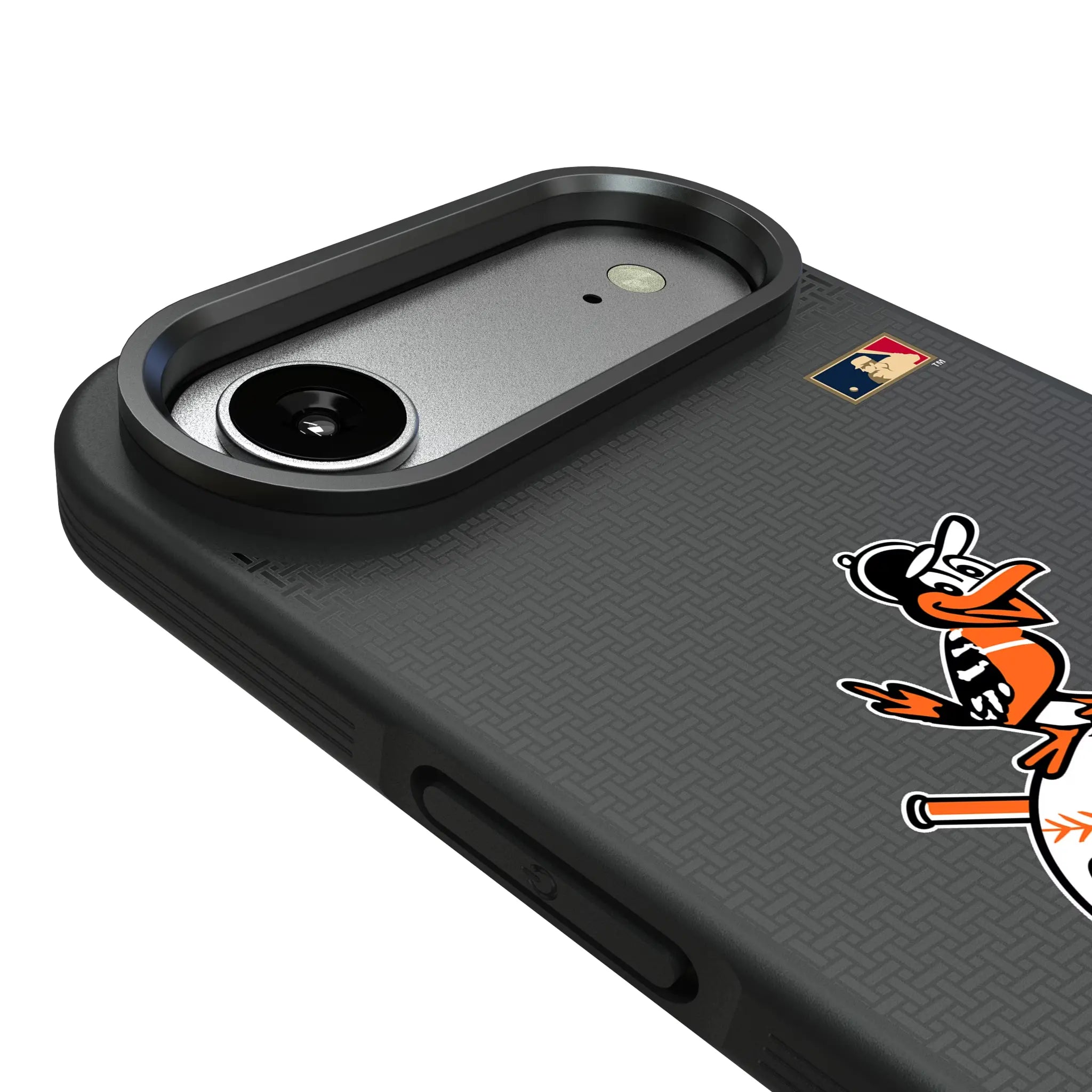 Baltimore Orioles 1954-1963 - Cooperstown Collection Linen iPhone Bump Phone Case for Apple iPhone - Detail#Device_iPhone Air