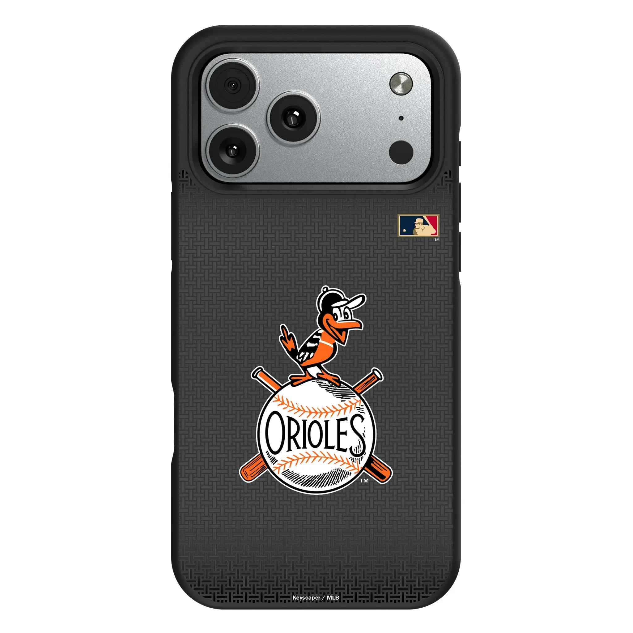 Baltimore Orioles 1954-1963 - Cooperstown Collection Linen iPhone Bump Phone Case for Apple iPhone#Device_iPhone 17 Pro Max