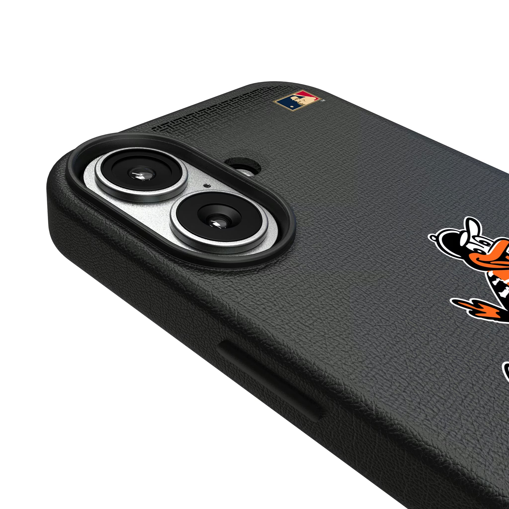 Baltimore Orioles 1954-1963 - Cooperstown Collection Linen iPhone MagSafe Compatible Phone Case for Apple iPhone - Detail#Device_iPhone 17
