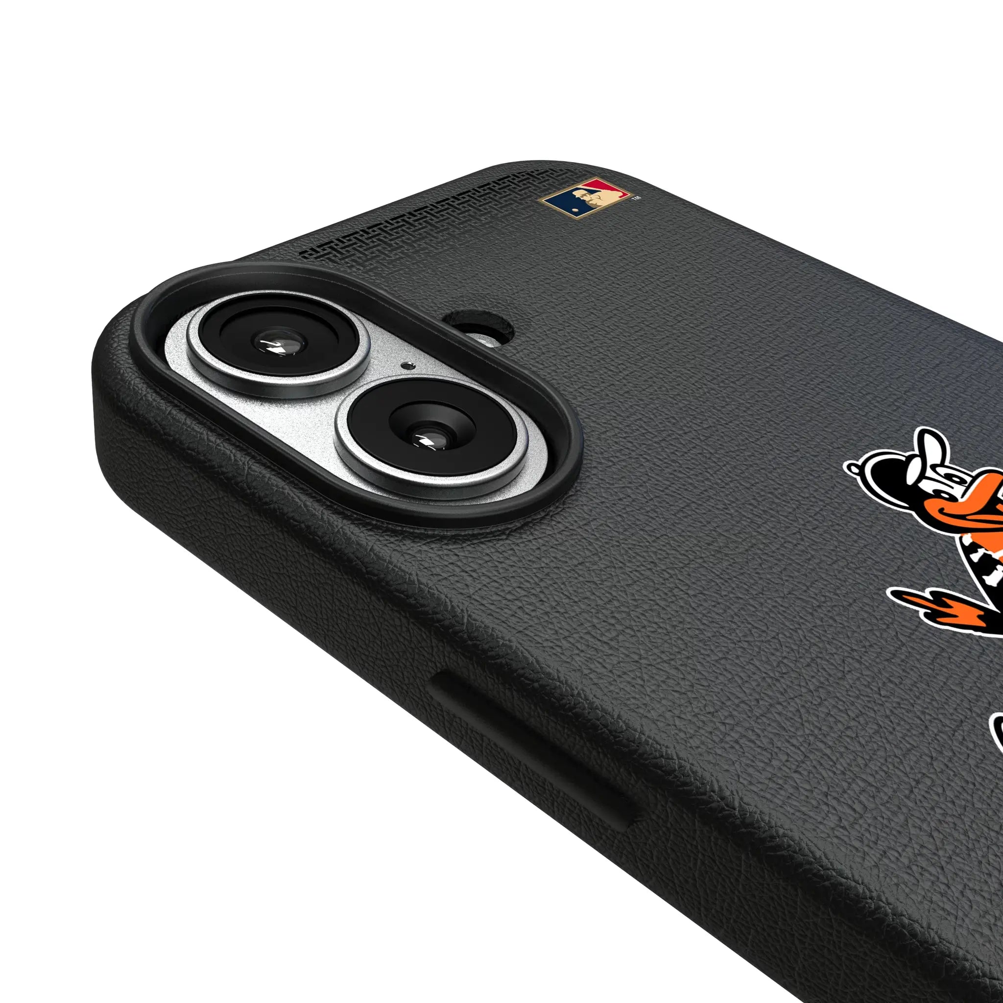Baltimore Orioles 1954-1963 - Cooperstown Collection Linen iPhone MagSafe Compatible Phone Case for Apple iPhone - Detail#Device_iPhone 17