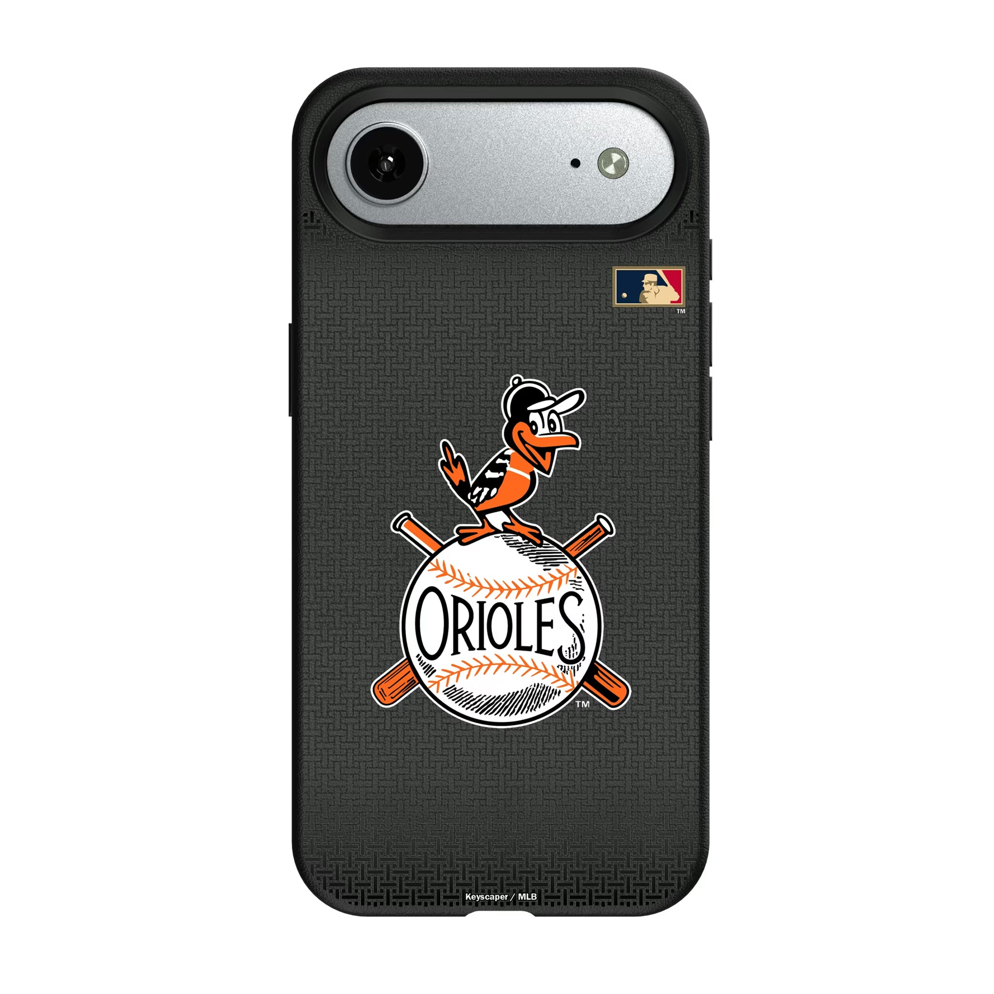Baltimore Orioles 1954-1963 - Cooperstown Collection Linen iPhone MagSafe Compatible Phone Case for Apple iPhone#Device_iPhone Air