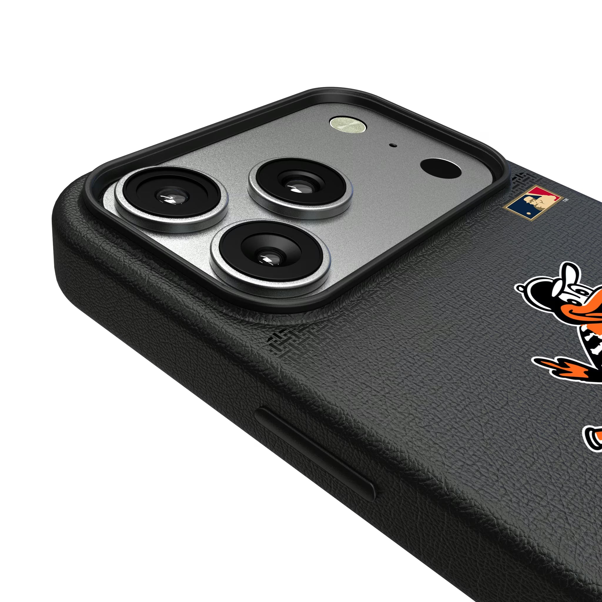 Baltimore Orioles 1954-1963 - Cooperstown Collection Linen iPhone MagSafe Compatible Phone Case for Apple iPhone - Detail#Device_iPhone 17 Pro