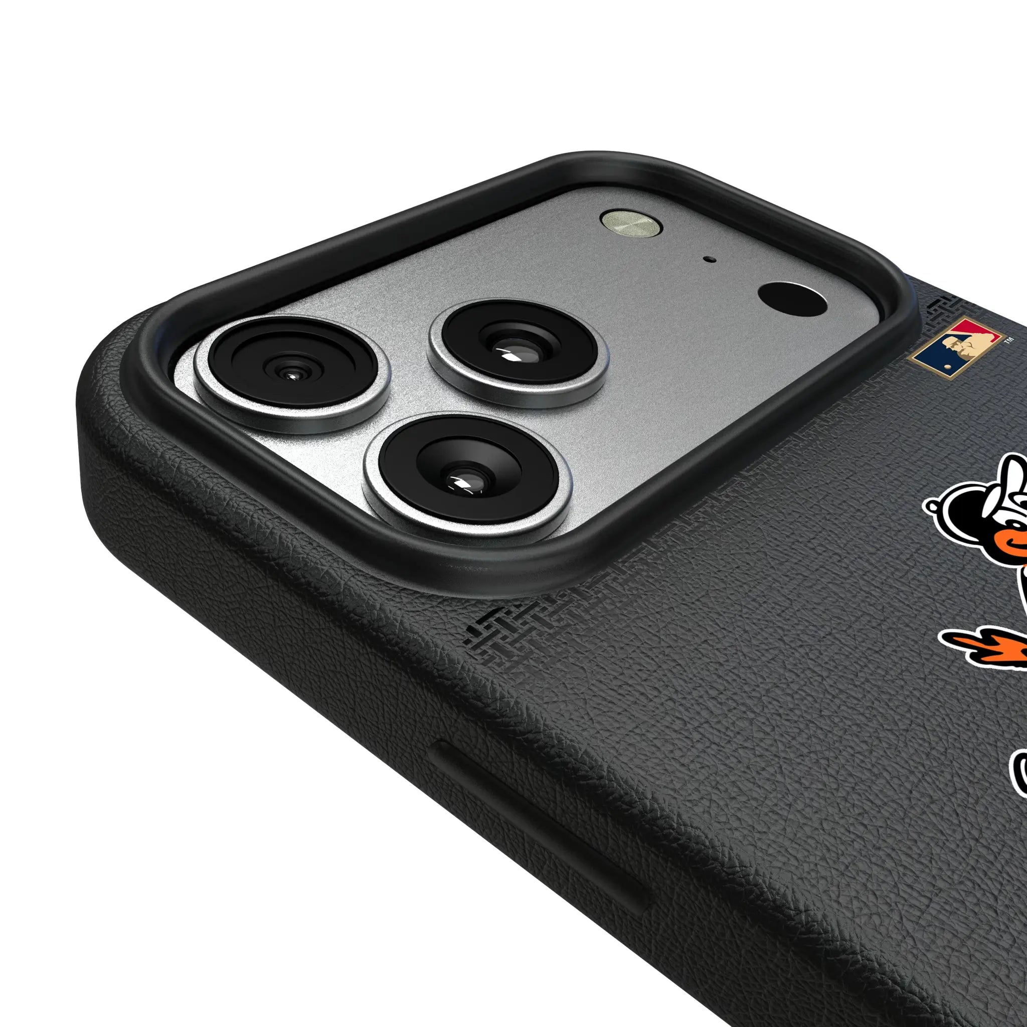 Baltimore Orioles 1954-1963 - Cooperstown Collection Linen iPhone MagSafe Compatible Phone Case for Apple iPhone - Detail#Device_iPhone 17 Pro Max