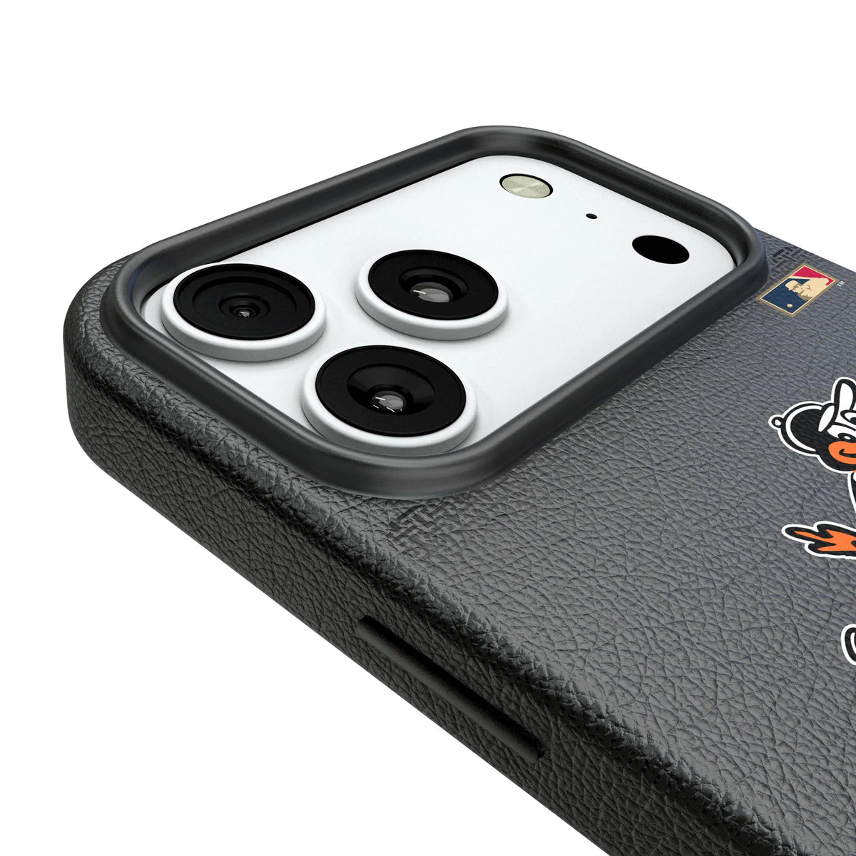 Baltimore Orioles 1954-1963 - Cooperstown Collection Linen iPhone MagSafe Compatible Phone Case for Apple iPhone - Detail#Device_iPhone 18 Pro Max