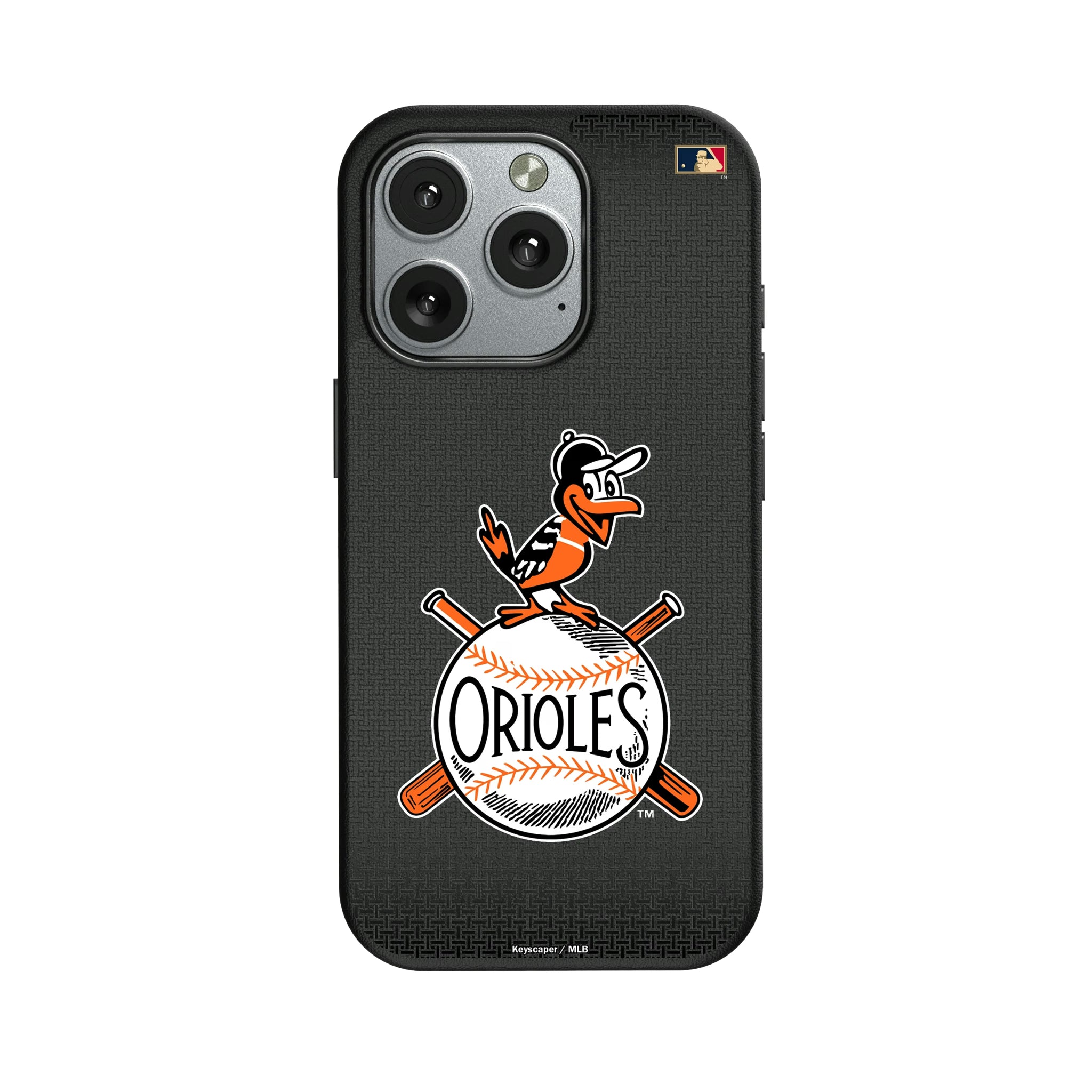 Baltimore Orioles 1954-1963 - Cooperstown Collection Linen iPhone MagSafe Compatible Phone Case for Apple iPhone
