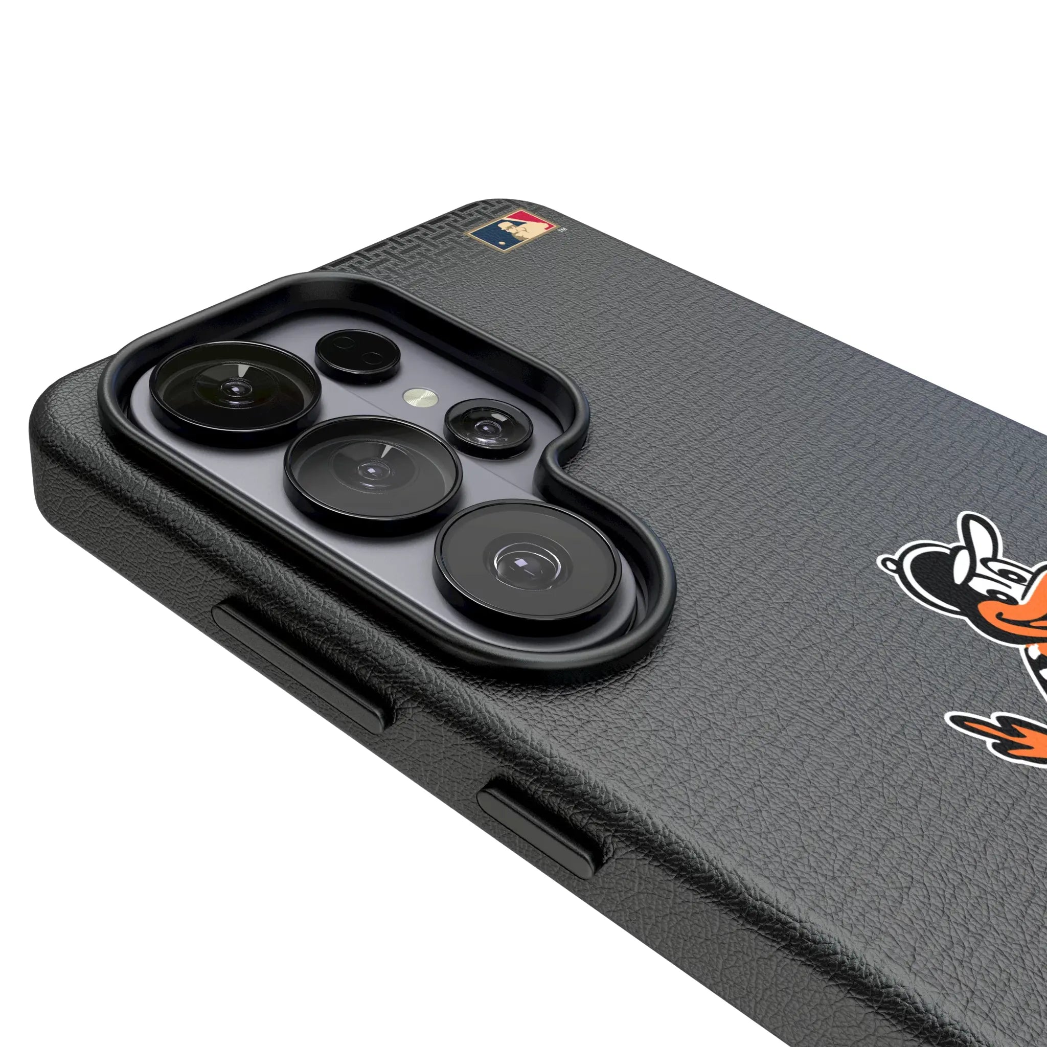 Baltimore Orioles 1954-1963 - Cooperstown Collection Linen Galaxy MagSafe Compatible Phone Case for Samsung Galaxy - Detail#Device_Galaxy S26 Ultra