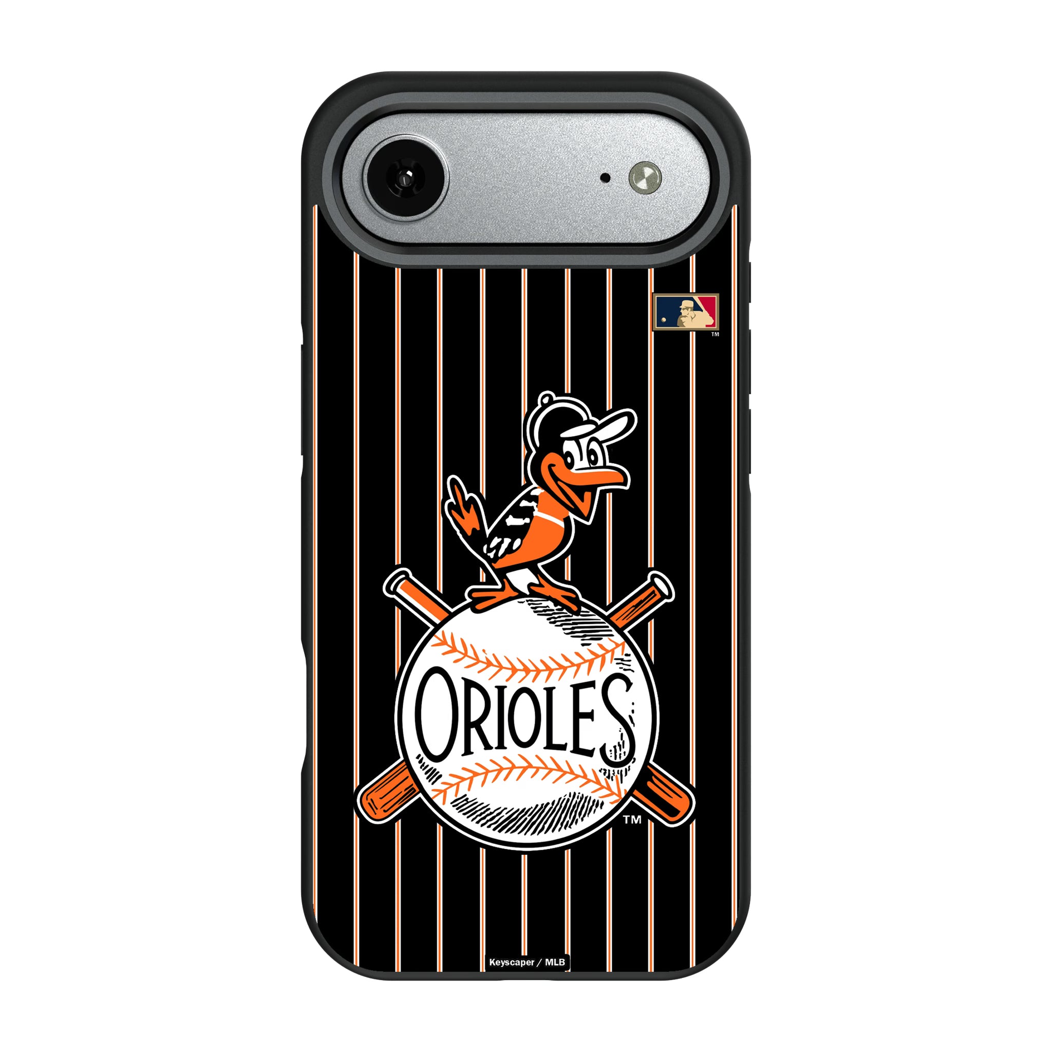Baltimore Orioles 1954-1963 - Cooperstown Collection Pinstripe iPhone Bump Phone Case for Apple iPhone#Device_iPhone Air