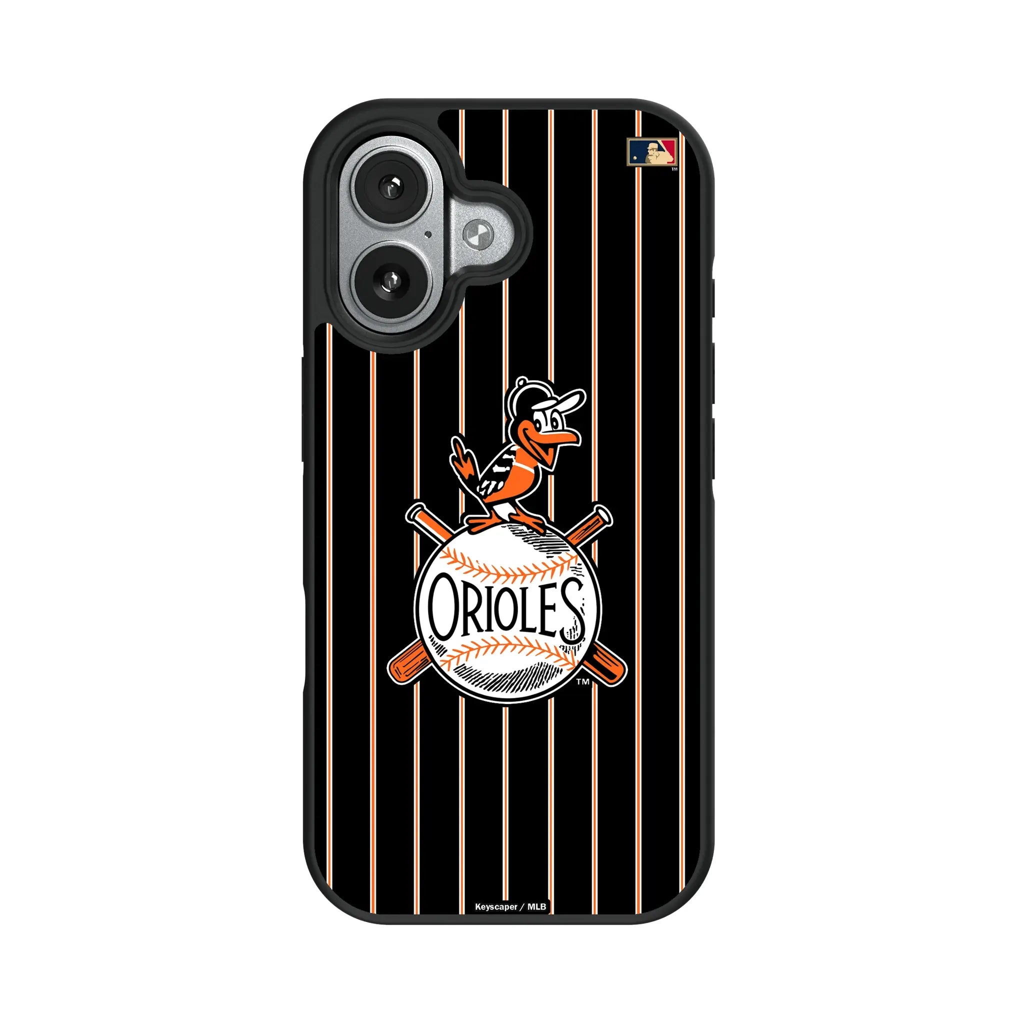 Baltimore Orioles 1954-1963 - Cooperstown Collection Pinstripe iPhone Bump Phone Case for Apple iPhone#Device_iPhone 17