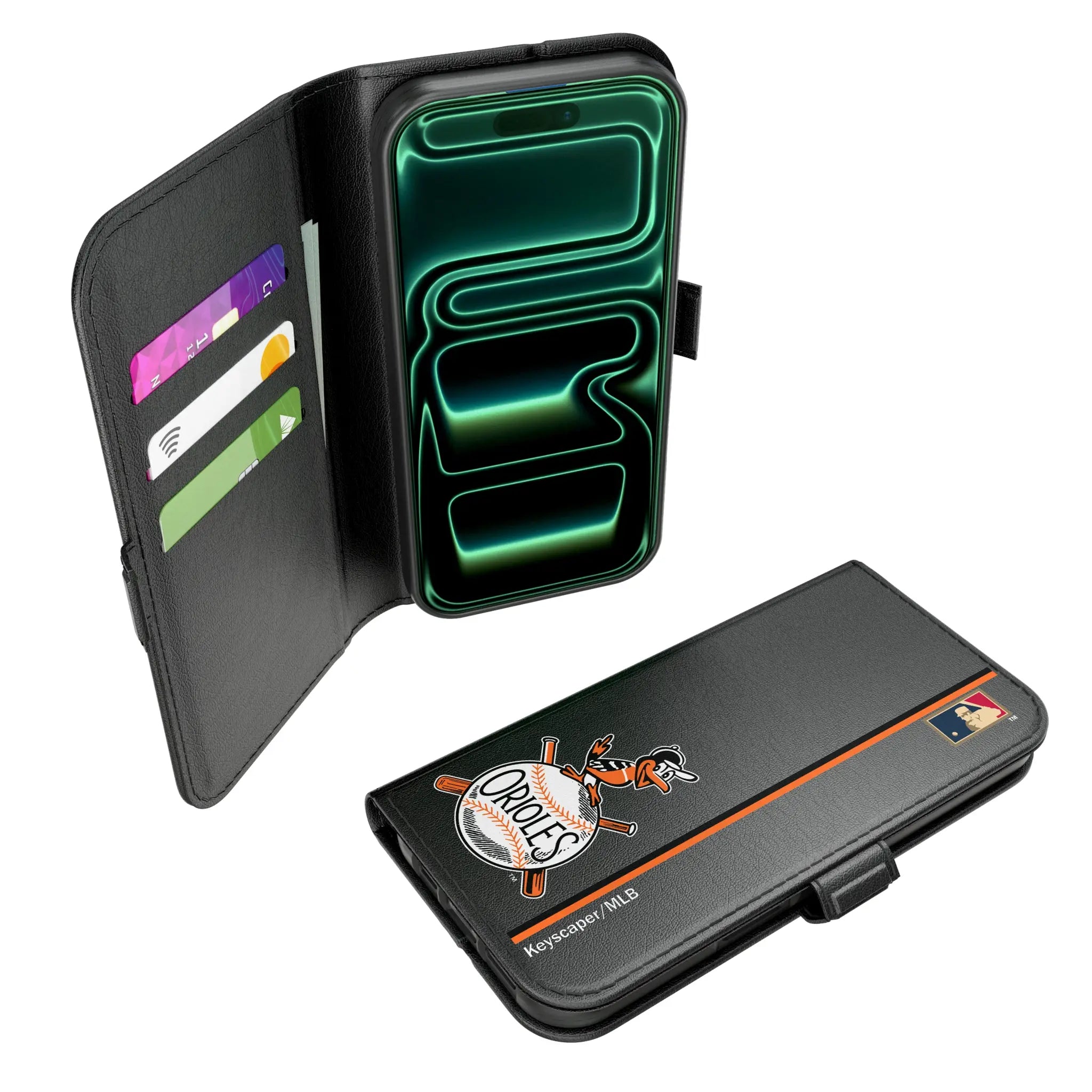 Baltimore Orioles 1954-1963 - Cooperstown Collection Sidebar iPhone Folio Phone Case for Apple iPhone#Device_iPhone 17