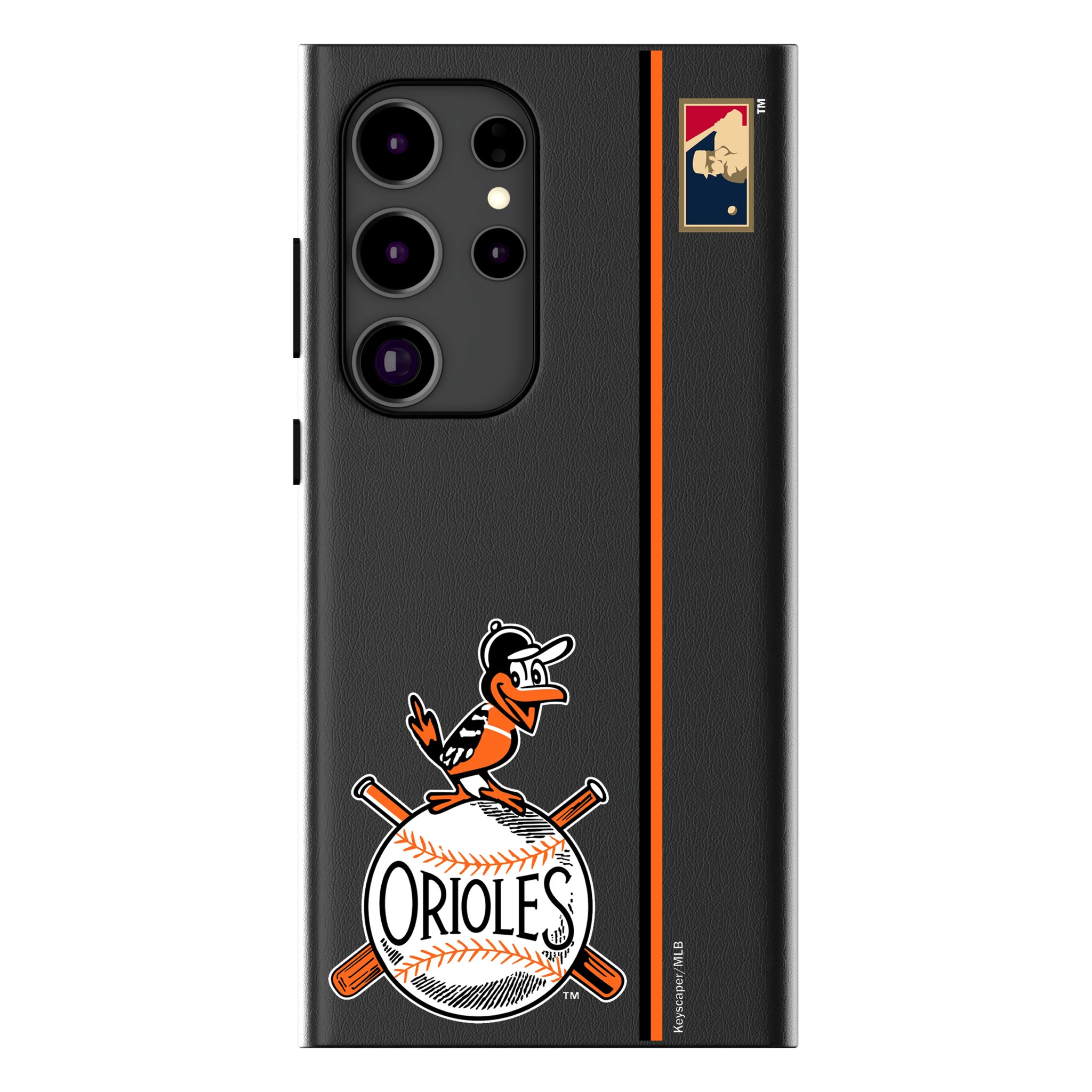 Baltimore Orioles 1954-1963 - Cooperstown Collection Sidebar Galaxy MagSafe Compatible Phone Case for Samsung Galaxy