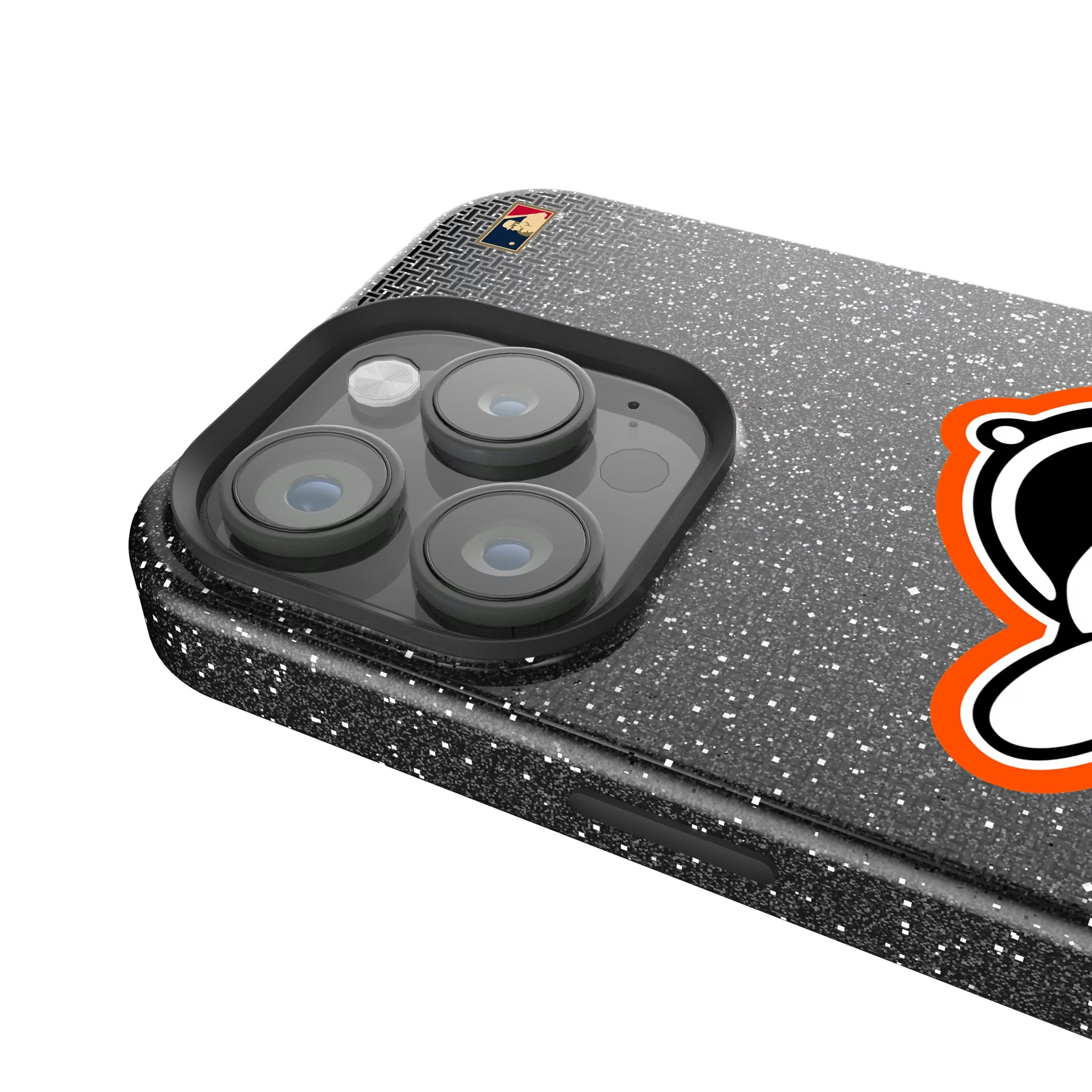 Baltimore Orioles 1955 - Cooperstown Collection Linen iPhone Bling Phone Case for Apple iPhone - Detail