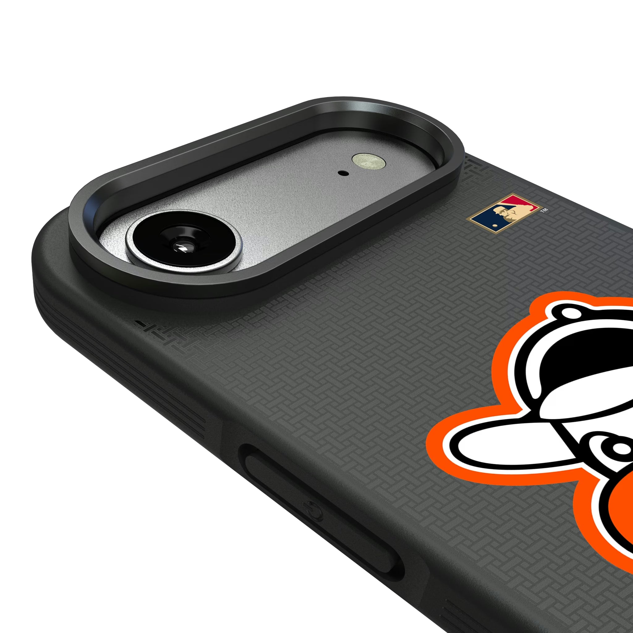 Baltimore Orioles 1955 - Cooperstown Collection Linen iPhone Bump Phone Case for Apple iPhone - Detail#Device_iPhone Air