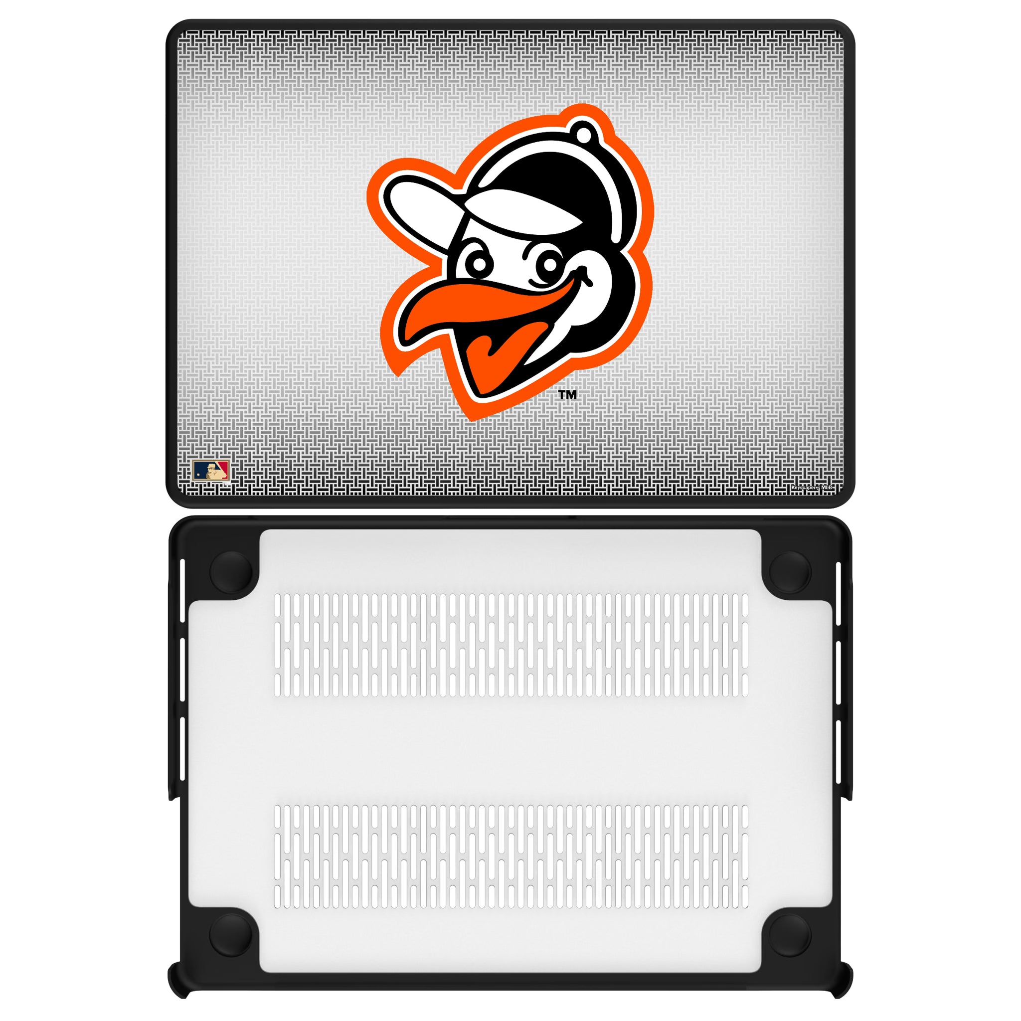 Baltimore Orioles 1955 - Cooperstown Collection Linen MacBook Laptop Case for Apple MacBook#Device_MacBook Pro (14-inch, 2021) / MacBook Pro (14-inch, 2023) / MacBook Pro (14-inch, 2024)