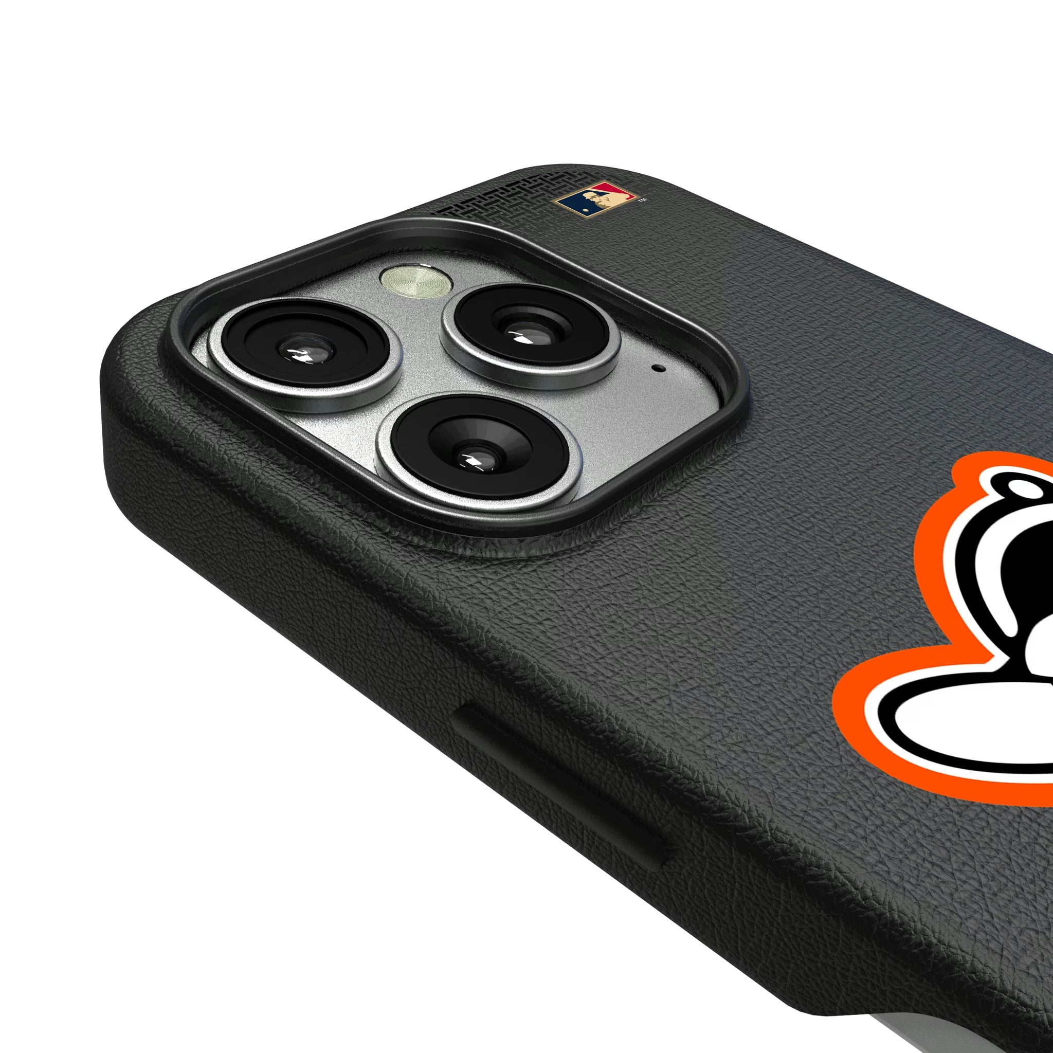 Baltimore Orioles 1955 - Cooperstown Collection Linen iPhone MagSafe Compatible Phone Case for Apple iPhone - Detail