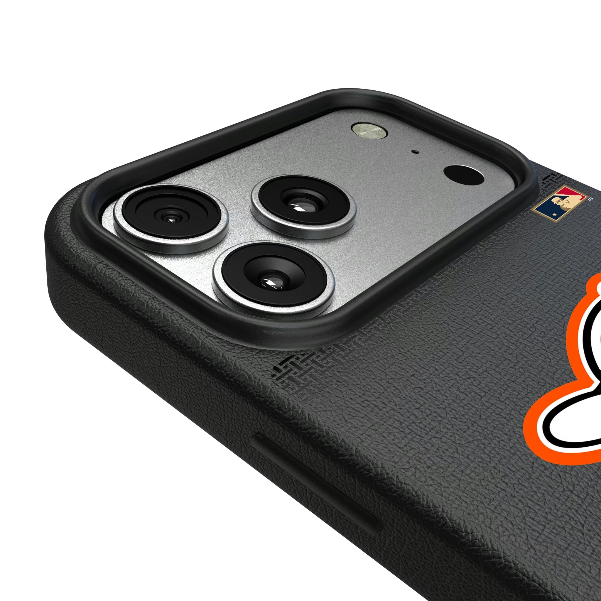 Baltimore Orioles 1955 - Cooperstown Collection Linen iPhone MagSafe Compatible Phone Case for Apple iPhone - Detail#Device_iPhone 17 Pro Max