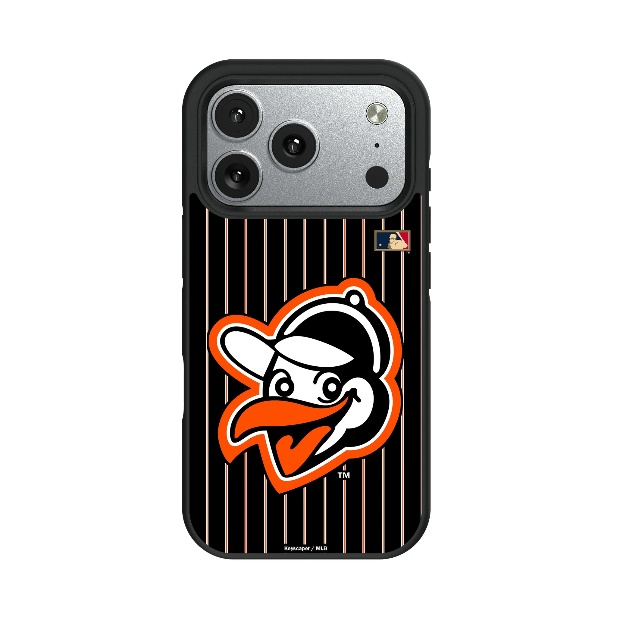 Baltimore Orioles 1955 - Cooperstown Collection Pinstripe iPhone Bump Phone Case for Apple iPhone#Device_iPhone 17 Pro