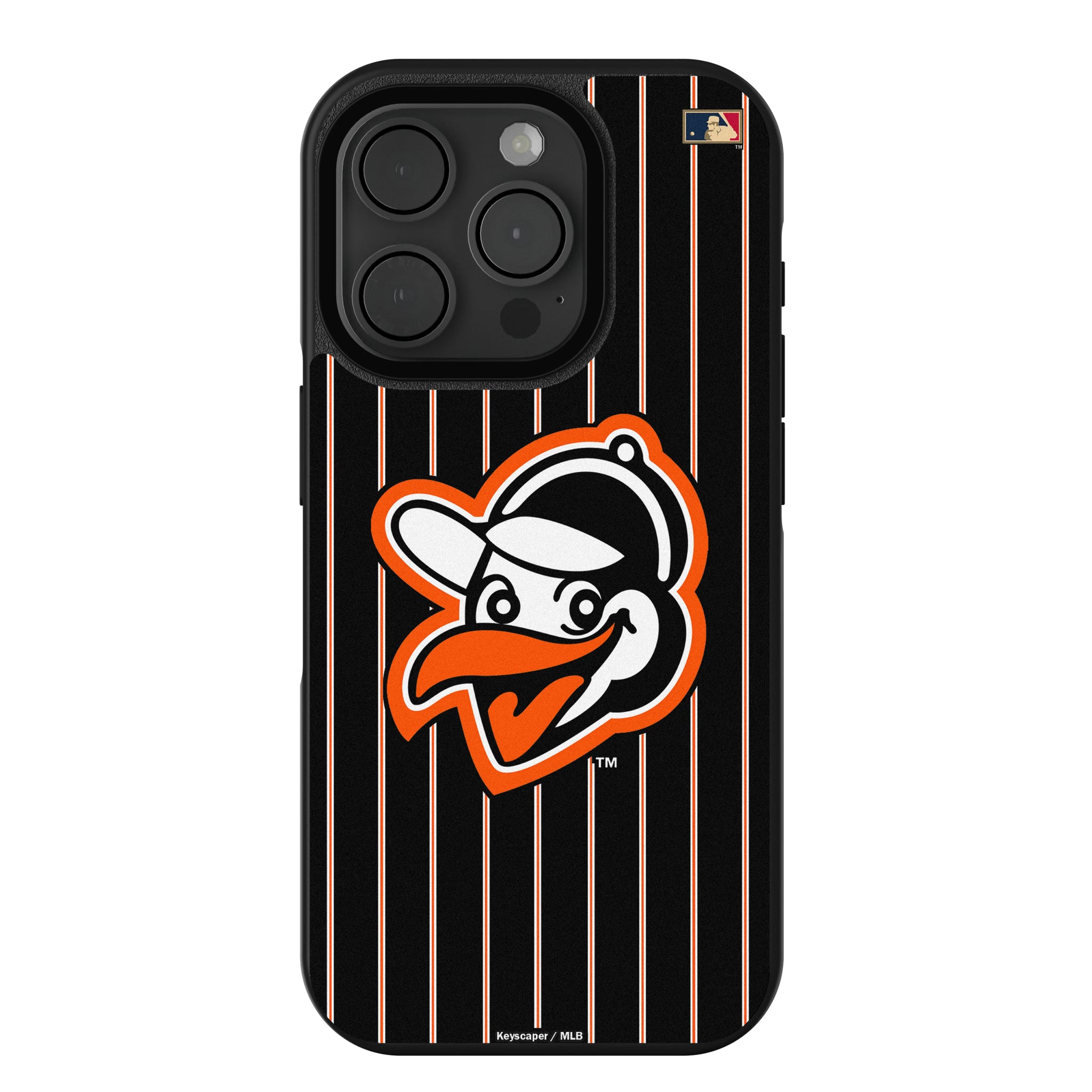 Baltimore Orioles 1955 - Cooperstown Collection Pinstripe iPhone Bump Phone Case for Apple iPhone