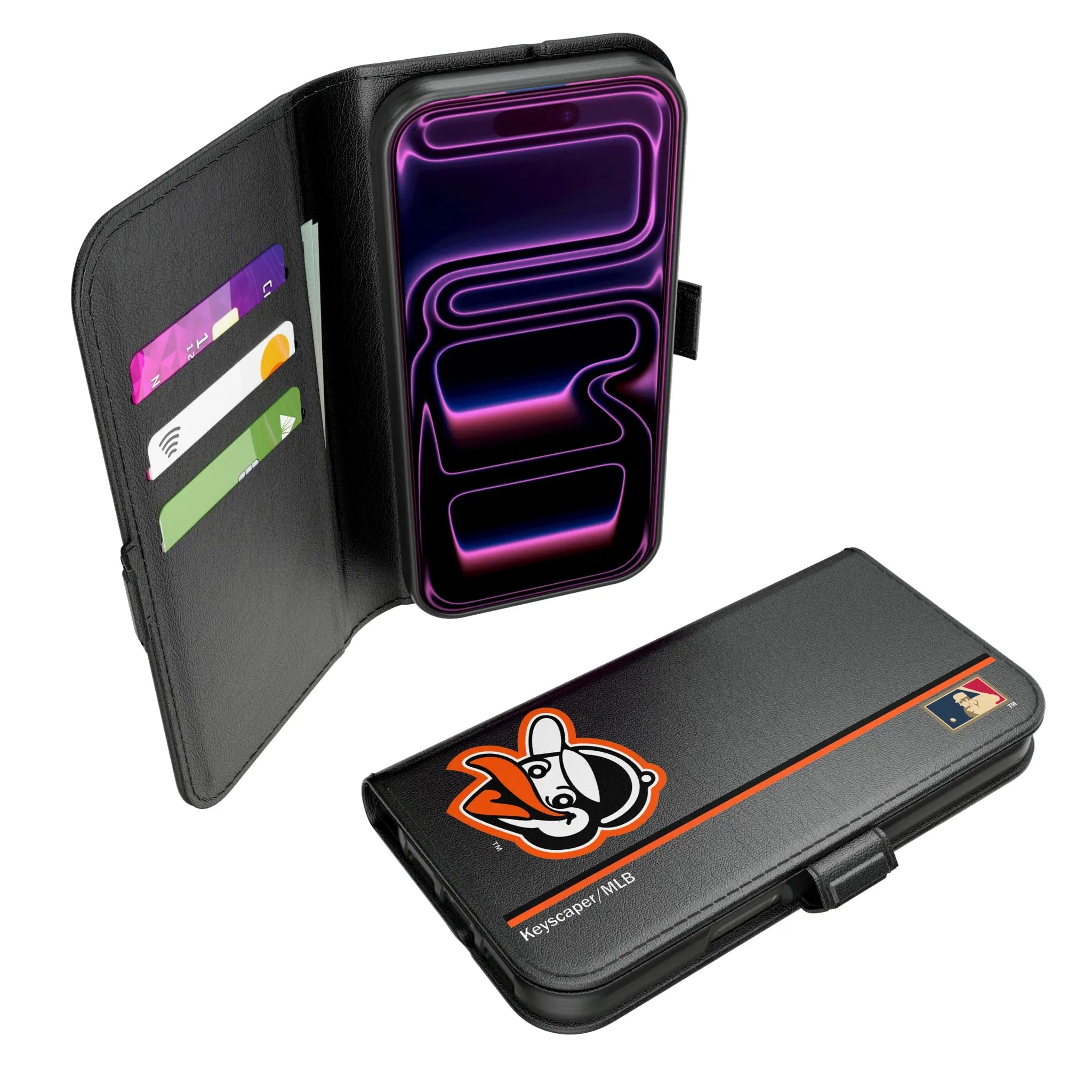 Baltimore Orioles 1955 - Cooperstown Collection Sidebar iPhone Folio Phone Case for Apple iPhone#Device_iPhone 17 Pro