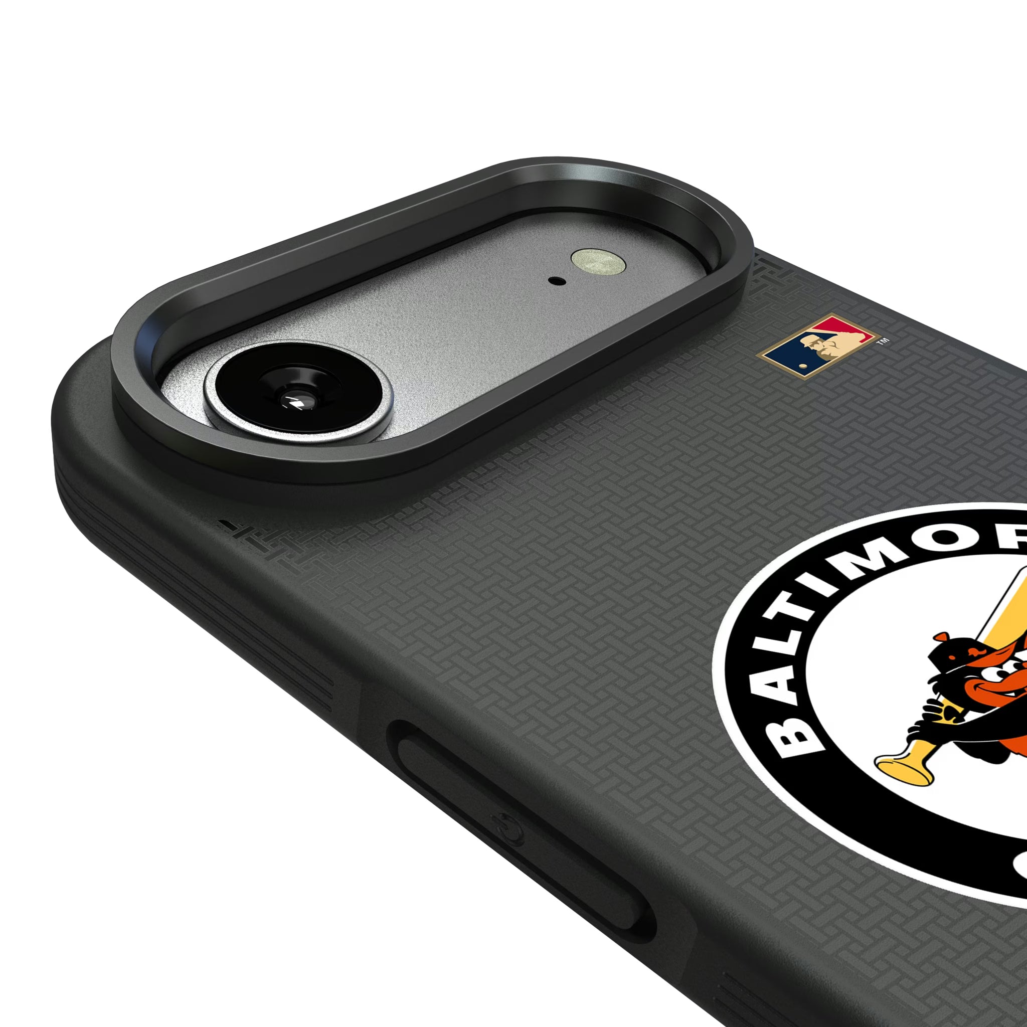 Baltimore Orioles 1966-1969 - Cooperstown Collection Linen iPhone Bump Phone Case for Apple iPhone - Detail#Device_iPhone Air