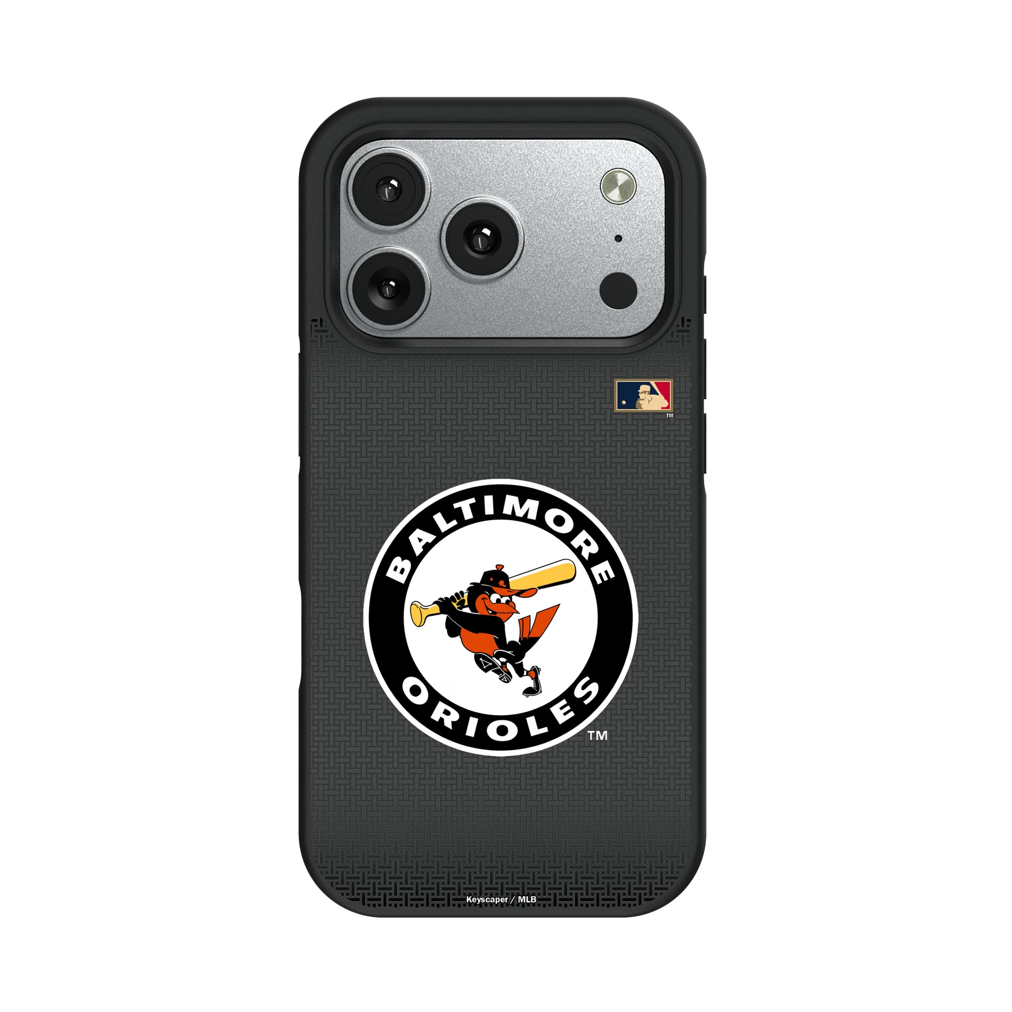 Baltimore Orioles 1966-1969 - Cooperstown Collection Linen iPhone Bump Phone Case for Apple iPhone#Device_iPhone 17 Pro